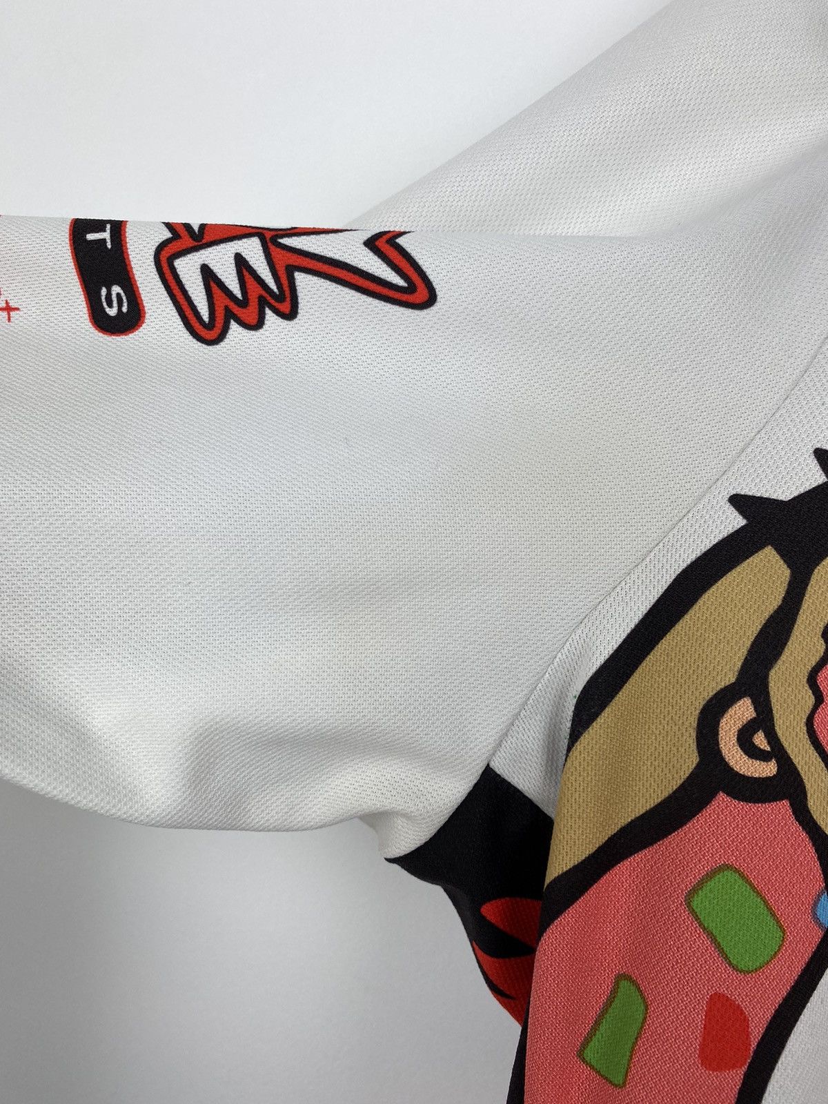 Bicycle Pearl Izumi Crazy Glaze Donuts 2003 Cycling Jersey SMS Y2K Size US L / EU 52-54 / 3 - 8 Thumbnail
