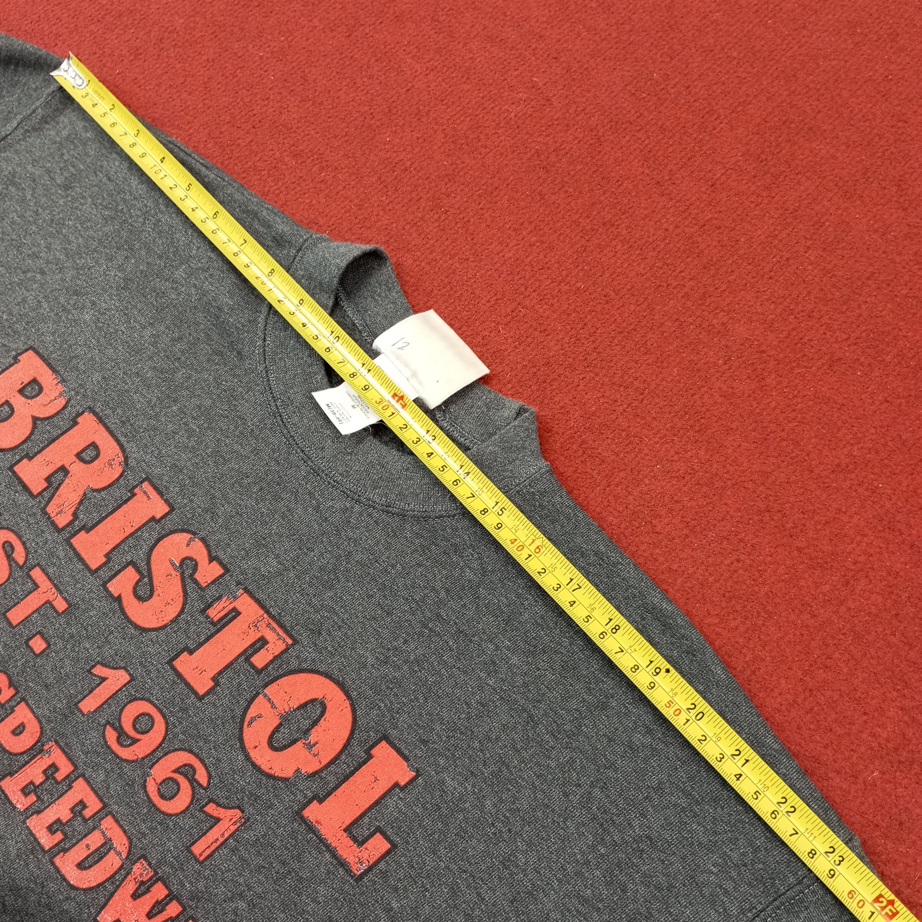 Hanes × Vintage Bristol Motor Speedway Hanes Vintage Sweatshirt c230n4 Size US M / EU 48-50 / 2 - 7 Thumbnail