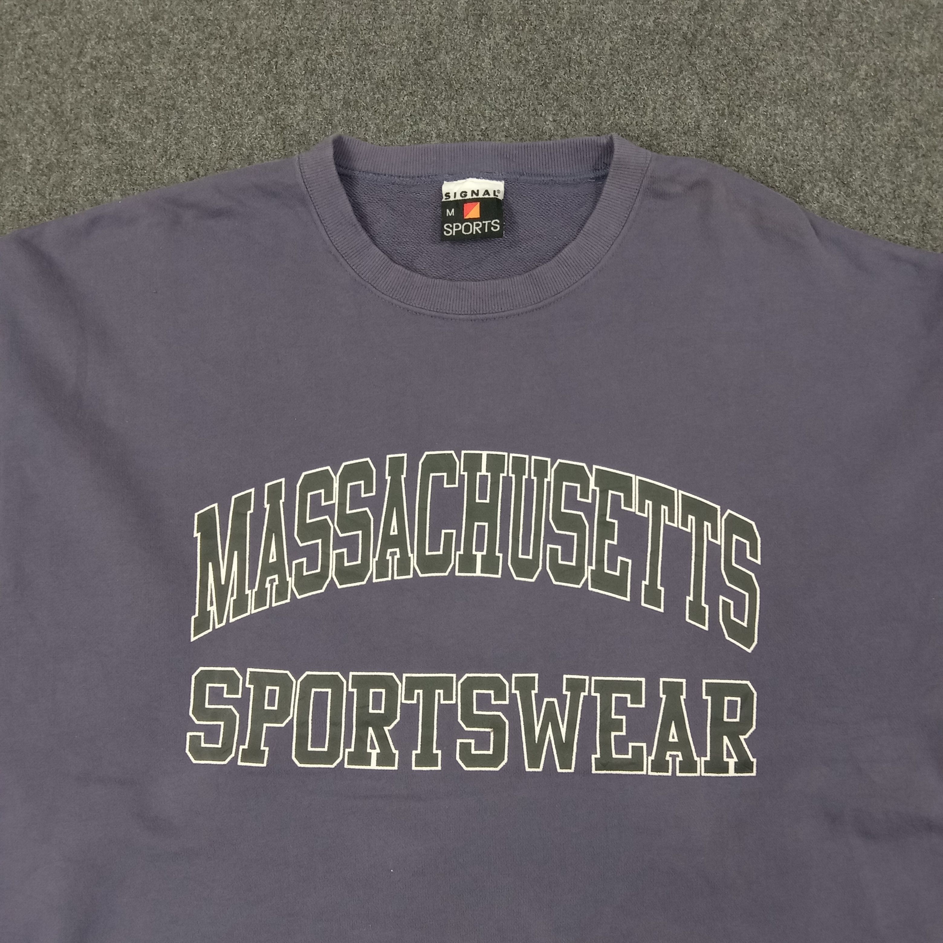 Vintage Massachusetts Sportswear University Sweatshirts Size US XL / EU 56 / 4 - 2 Thumbnail