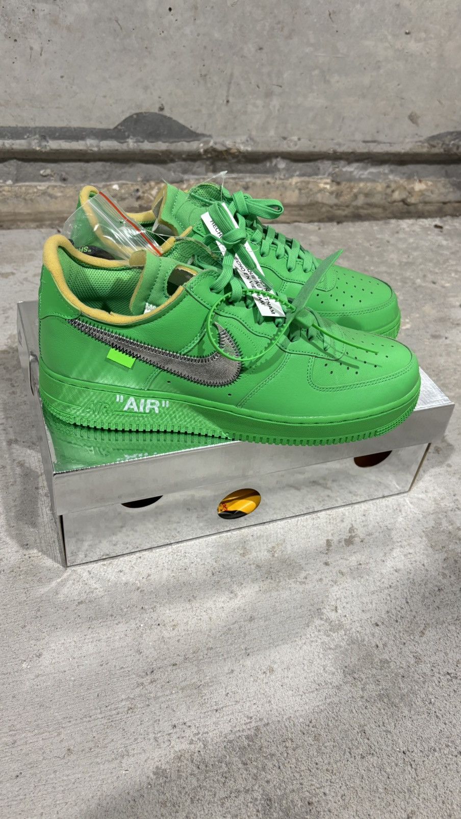 Nike × Off-White Nike Off White Brooklyn Air Force 1 Size US 11 / EU 44 - 1 Thumbnail