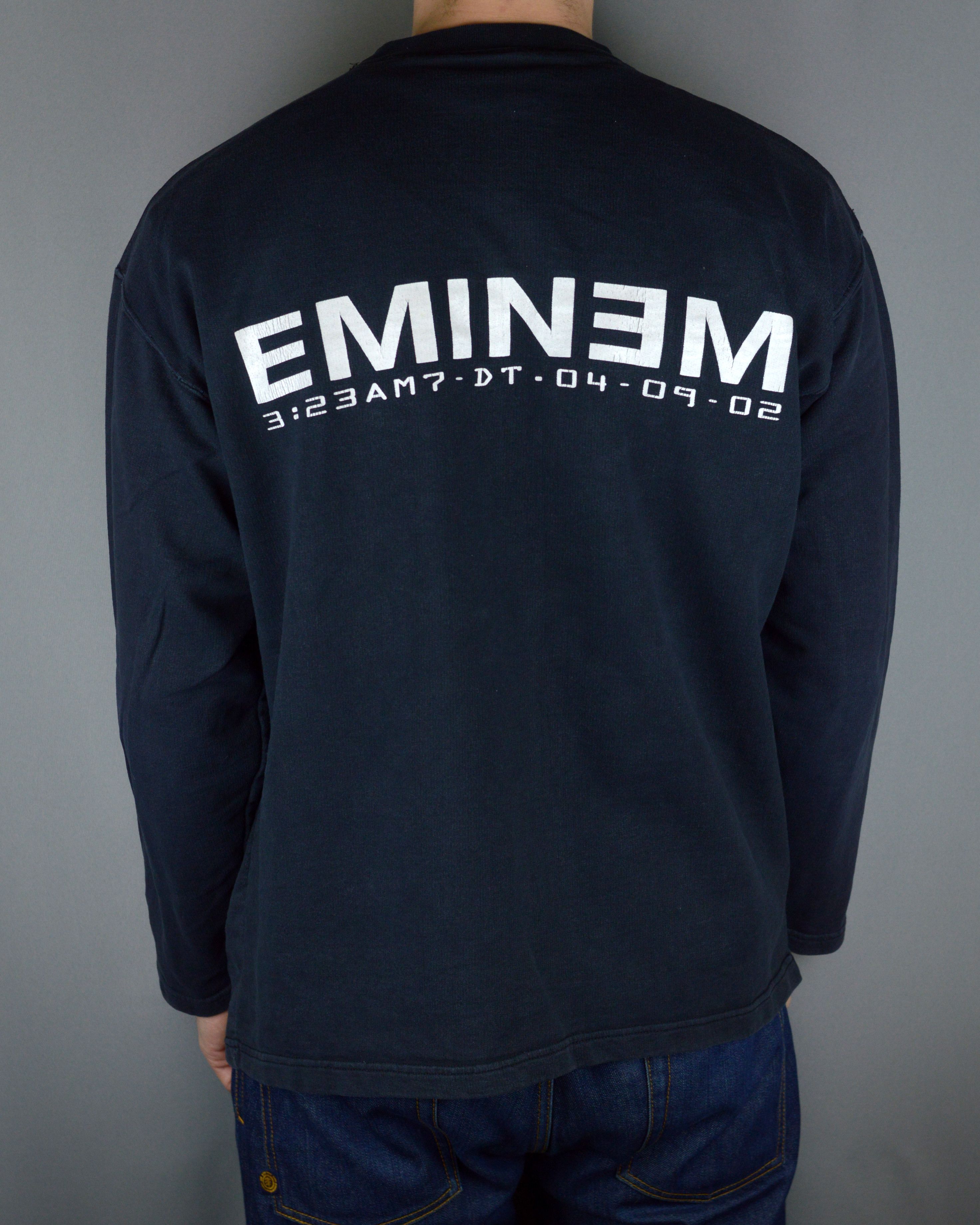 Eminem × Vintage Vintage Eminem Marshall Mathers I Did It 2002 t shirt Size US XL / EU 56 / 4 - 2 Thumbnail