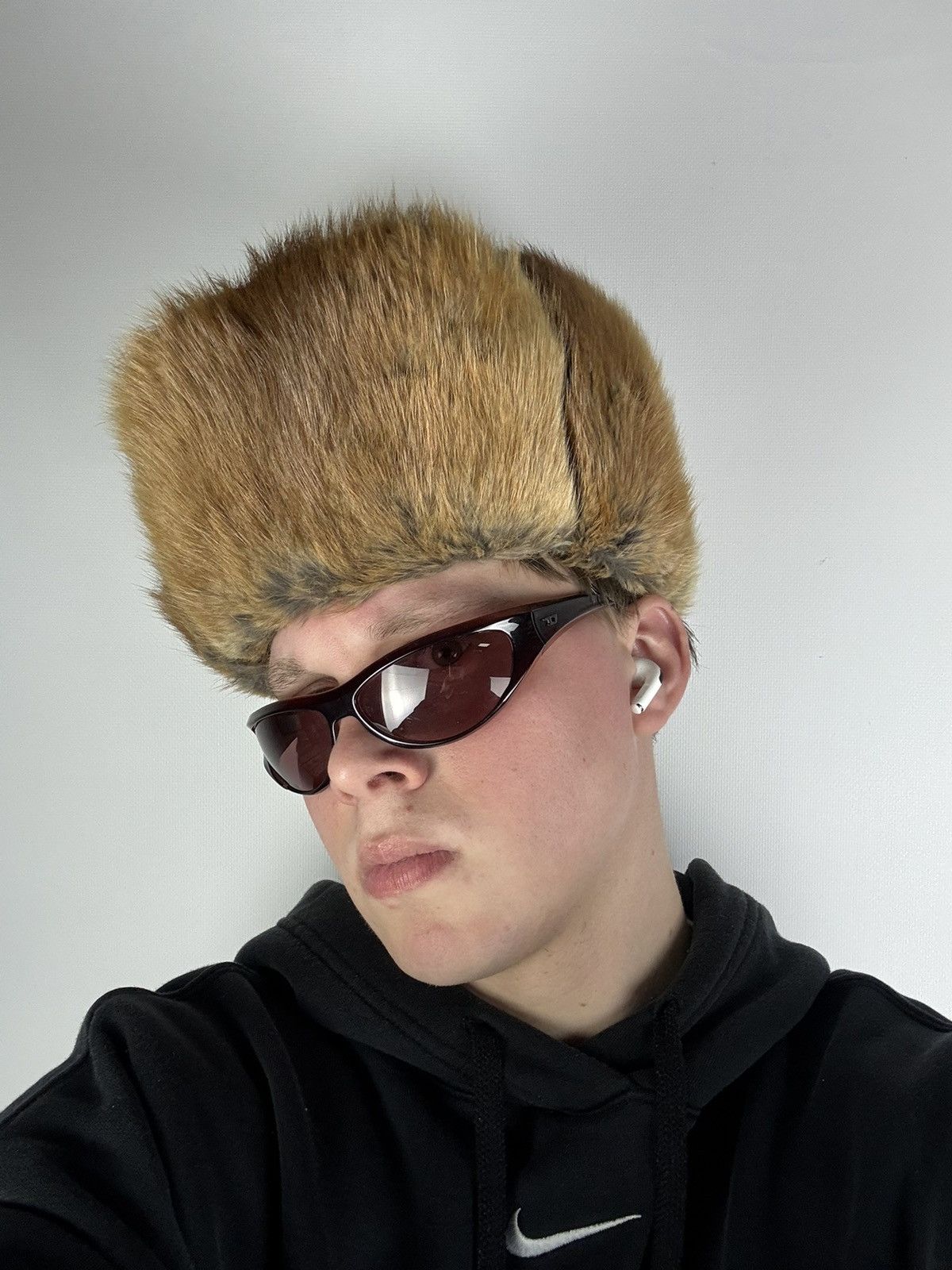 Japanese Brand Fur Fuzzy Mohair Y2K Avant Garde OS Vintage Opium Y2K Size ONE SIZE - 1 Thumbnail