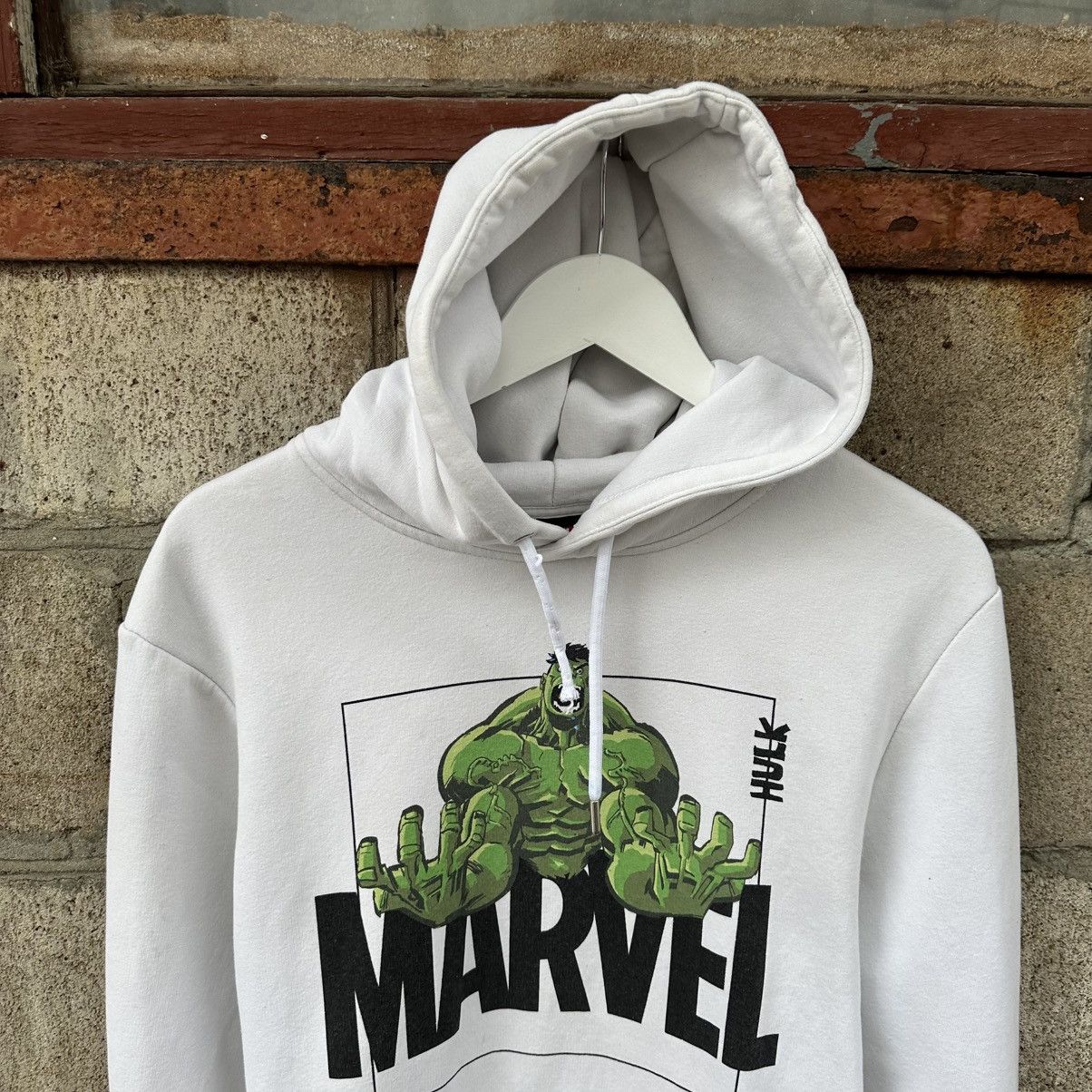Issey Miyake VTG Marvel Hulk Hoodie Big Logo Size S Y2K Hype Distressed Size US S / EU 44-46 / 1 - 4 Thumbnail