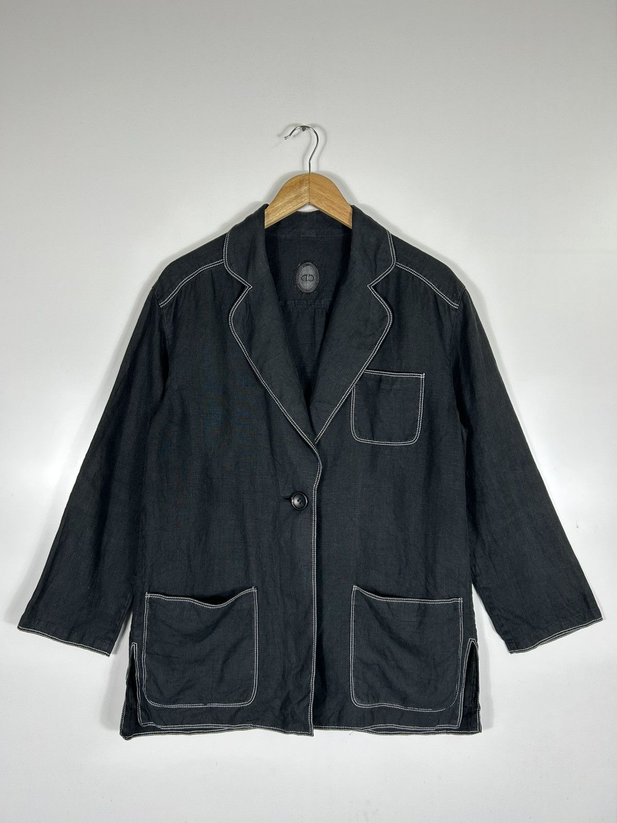 Christian Dior Monsieur Vintage Christian Dior Contrast Stitch Jacket | 90s Size US S / EU 44-46 / 1 - 1 Thumbnail