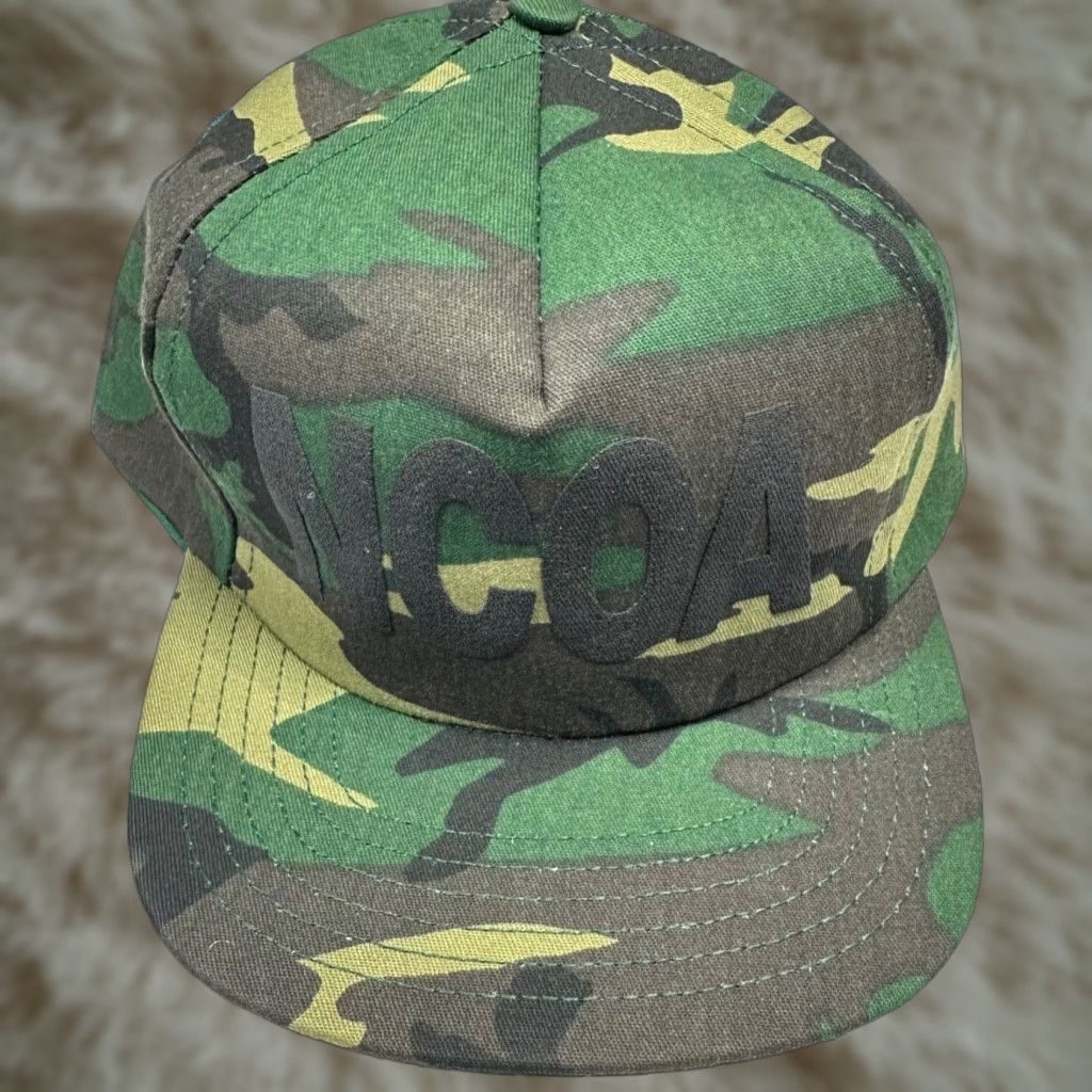 Bally Vtg NCOA Air Force Green Camo Snapback Ball Cap OS Adjustable USA Made Hat Mens Green Camo Baseball Cap OS Adjustable US Made Size ONE SIZE - 1 Thumbnail