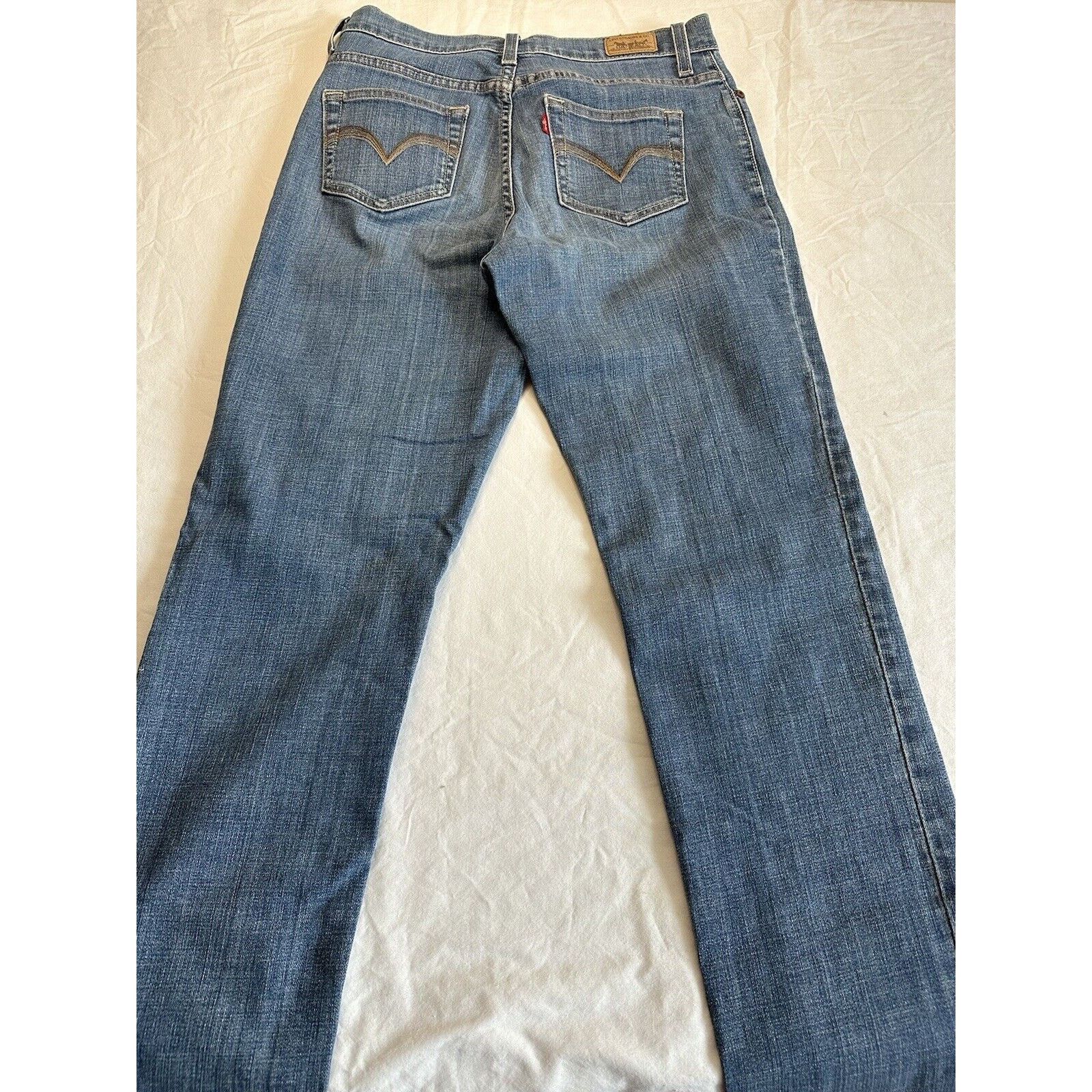 Levi's Levis Original Perfectly Slimming 512 Jeans Blue Sz 6M VTG Size 28" / US 6 / IT 42 - 13 Thumbnail