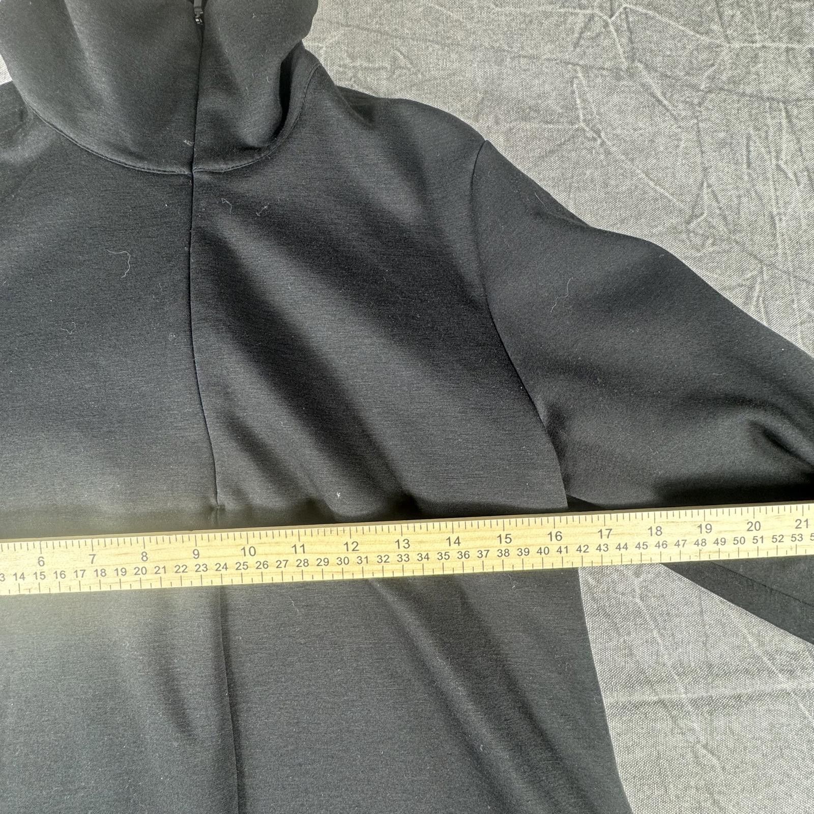 Other Athleta Dress Women's XS Black Front Zip Long Sleeve Size XS / US 0-2 / IT 36-38 - 5 Thumbnail