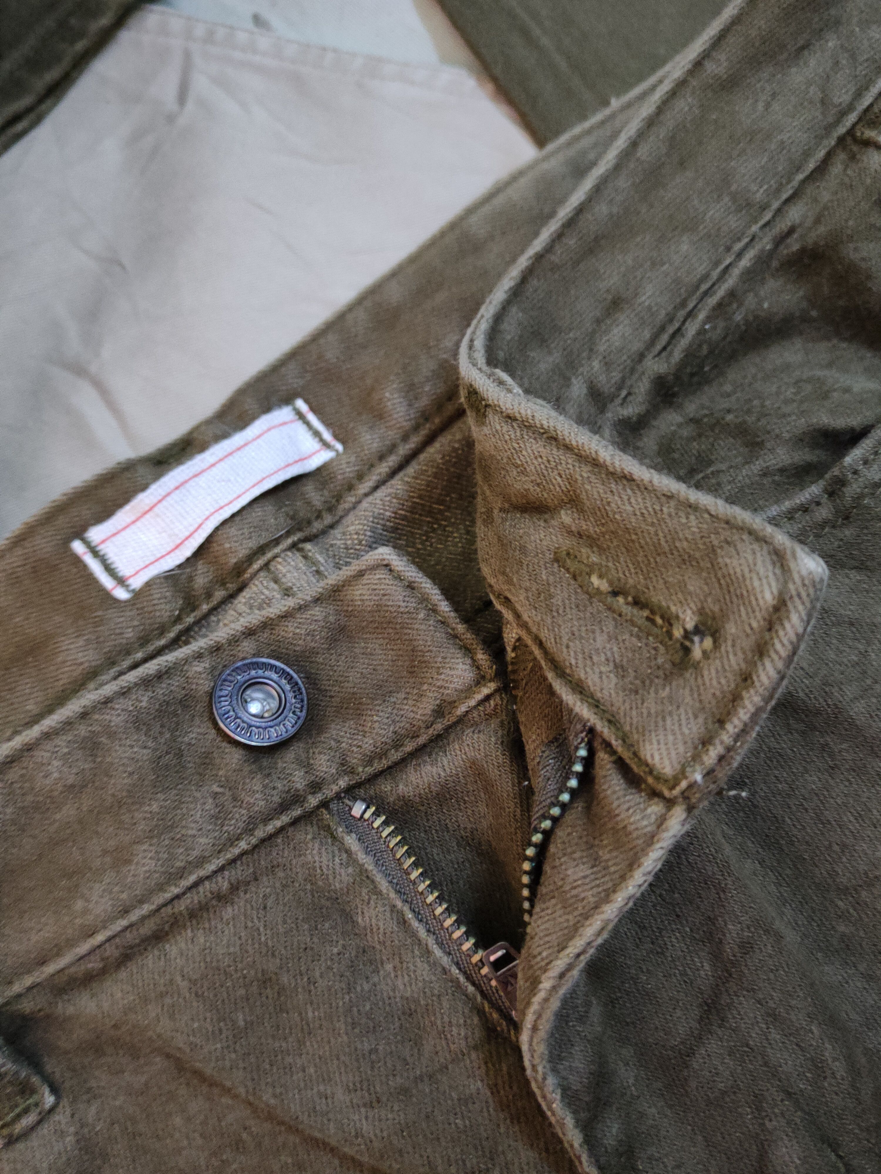 Japanese Brand Uniqlo Dark Brown Multipocket Casual Pants #S1574 Size 28" / US 6 / IT 42 - 12 Thumbnail