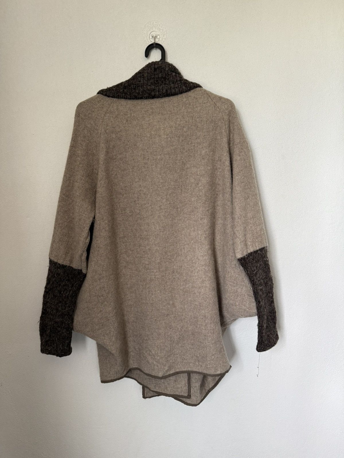 Katharine Hamnett London Katharine Hamnett Asymmetrical Wool Knit Jacket Japan Made Size M / US 6-8 / IT 42-44 - 6 Thumbnail