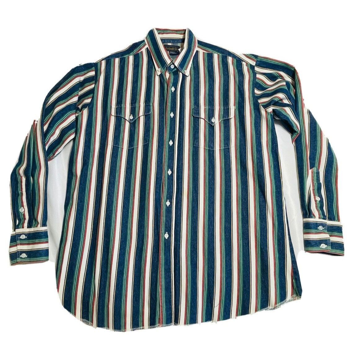 Panhandle Slim Panhandle Slim Men's 17.5 X 36 Western Thick Cotton Strip Sh Size US L / EU 52-54 / 3 - 1 Thumbnail