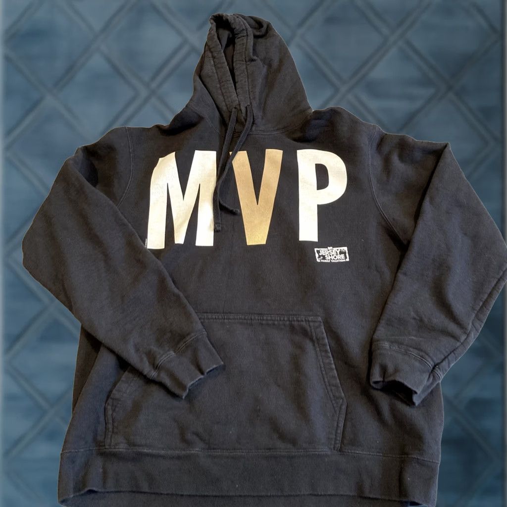 Port & Company VINTAGE MTV Jersey Shore Family Vacation M.V.P. Hoodie Size Large Size US L / EU 52-54 / 3 - 1 Thumbnail