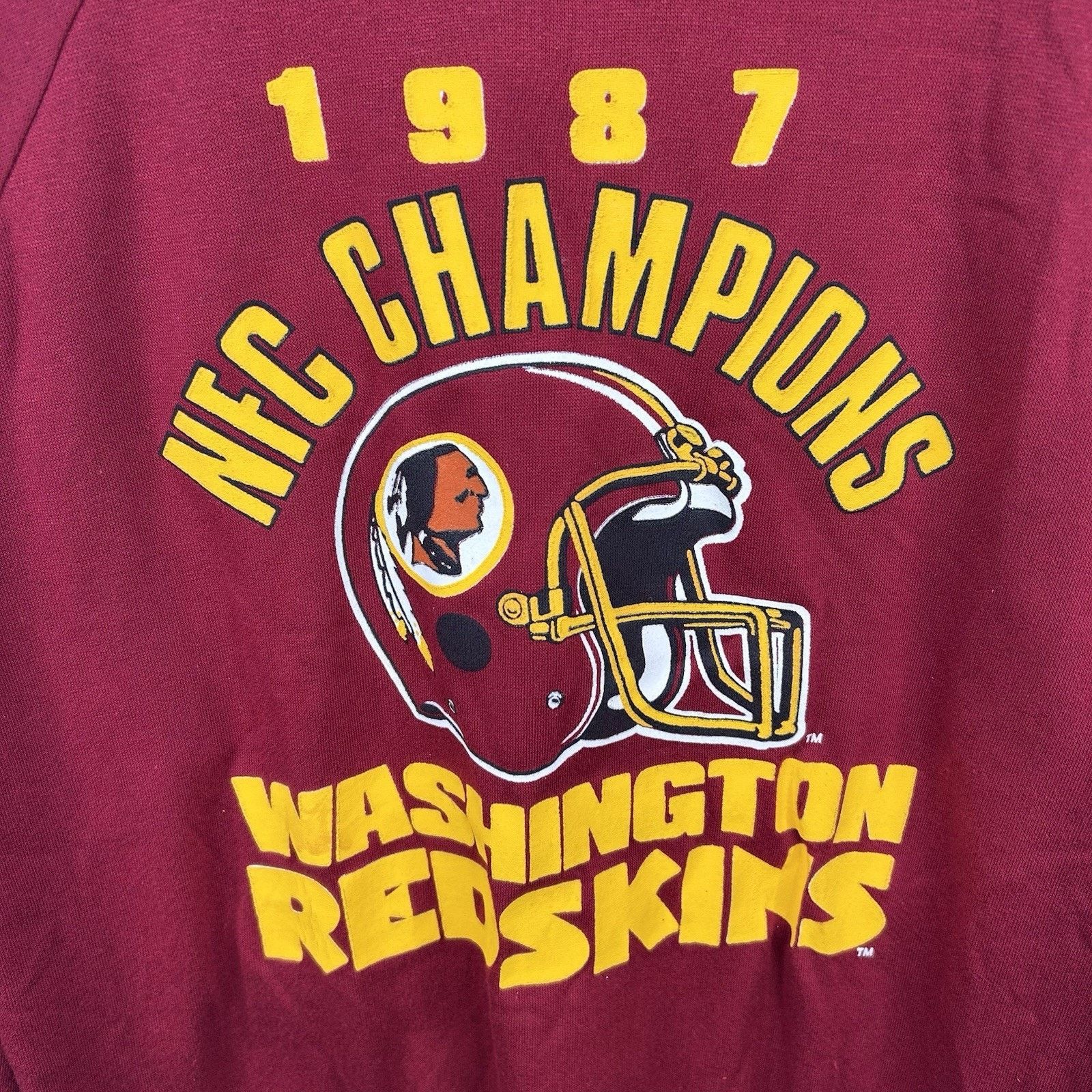 Other UK NFL Washington Redskins NFC Championship Crew Size Large Size US L / EU 52-54 / 3 - 3 Thumbnail
