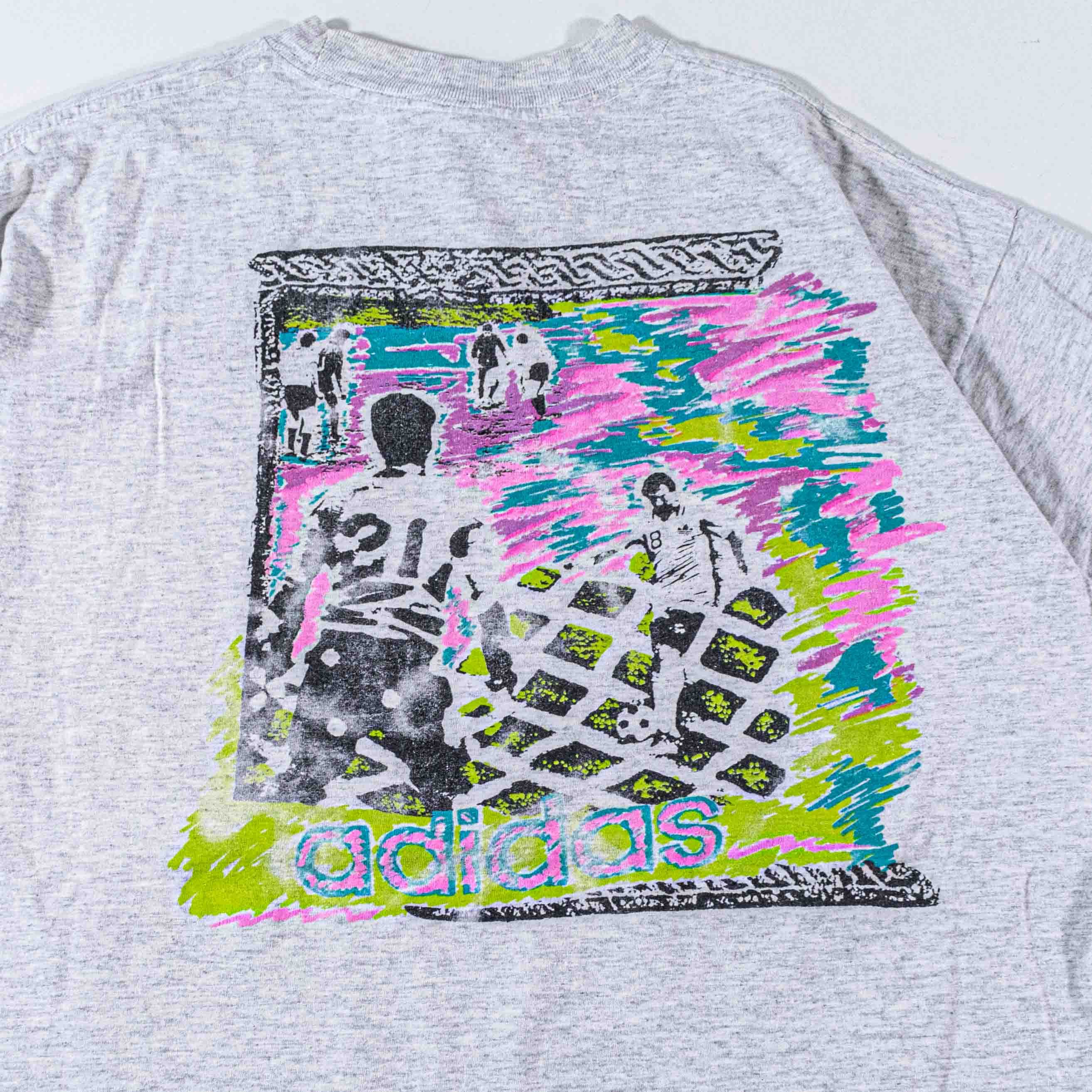 Adidas Adidas 1994 World Cup USA T-Shirt Soccer Graphic Art Players Size US XL / EU 56 / 4 - 1 Thumbnail