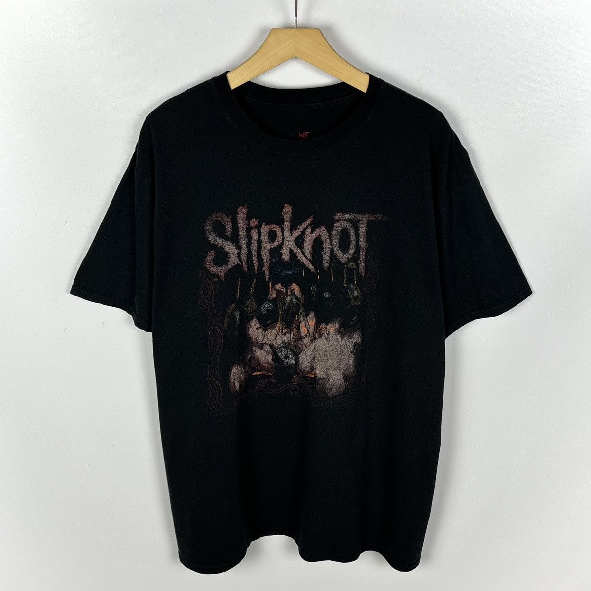Band Tees Vintage Slipknot rock band tee 90’s Size US XL / EU 56 / 4 - 1 Thumbnail