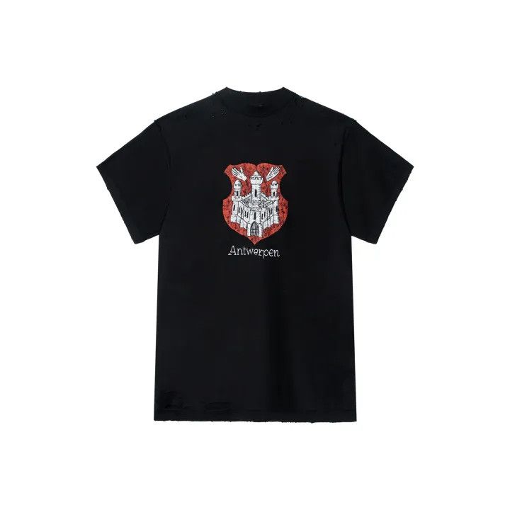 Balenciaga Balenciaga SS24 Logo Print Vintage T-Shirt Size US L / EU 52-54 / 3 - 1 Thumbnail