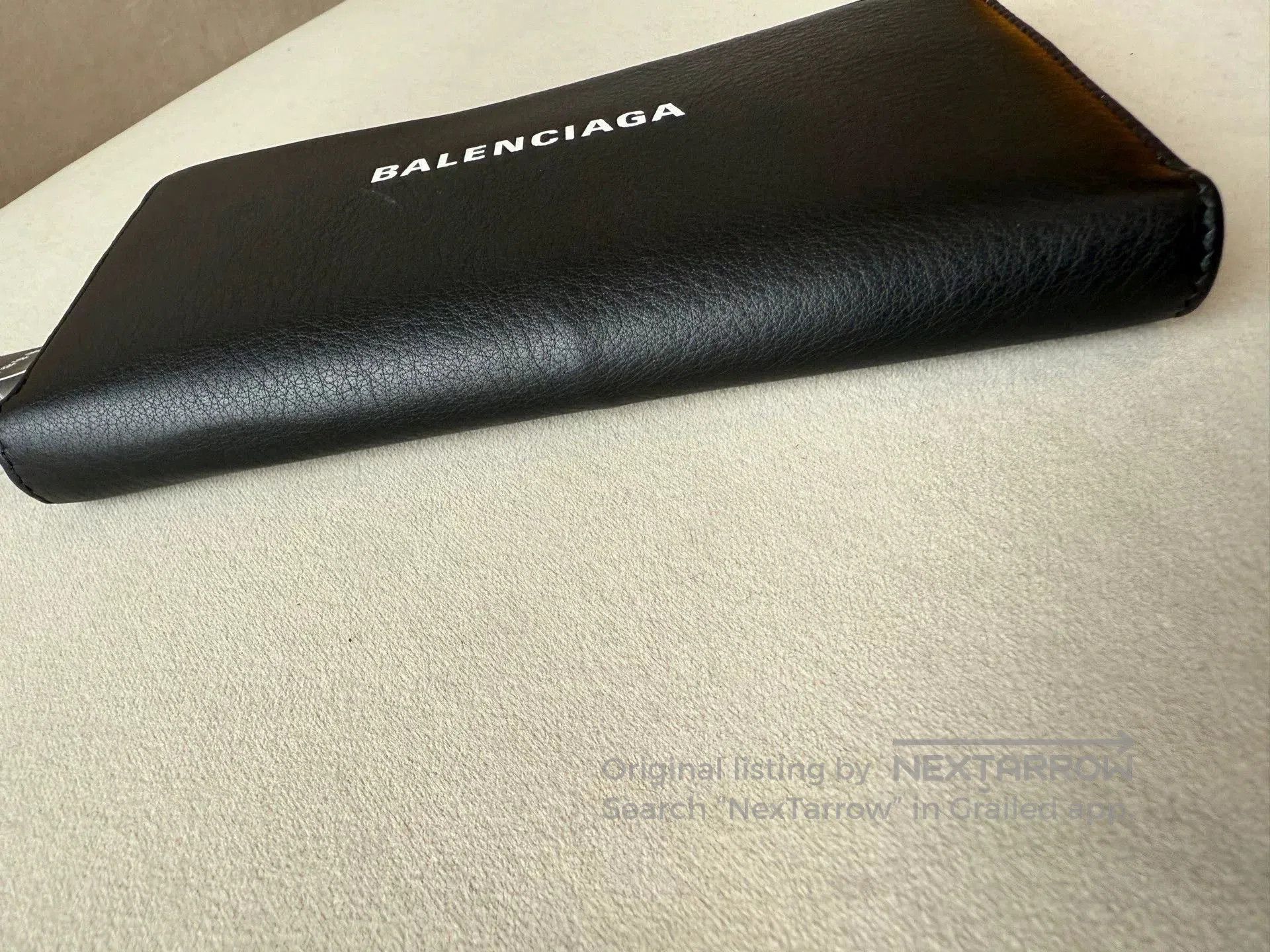 Balenciaga Balenciaga Black Long Zip Wallet. Size ONE SIZE - 7 Thumbnail