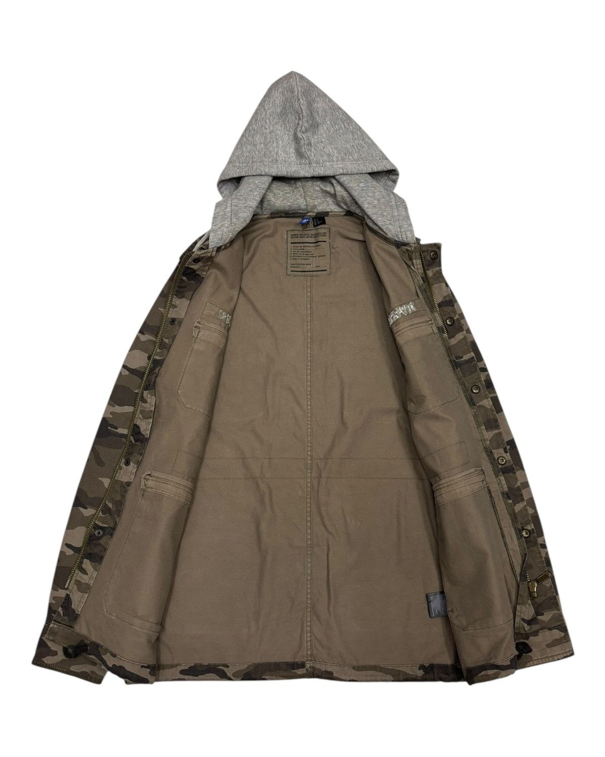 H&M × Hysteric Glamour RARE❤️‍🔥USANYC CAMO MILITARY PARKA WITH HOOD STYLE Size US S / EU 44-46 / 1 - 3 Thumbnail