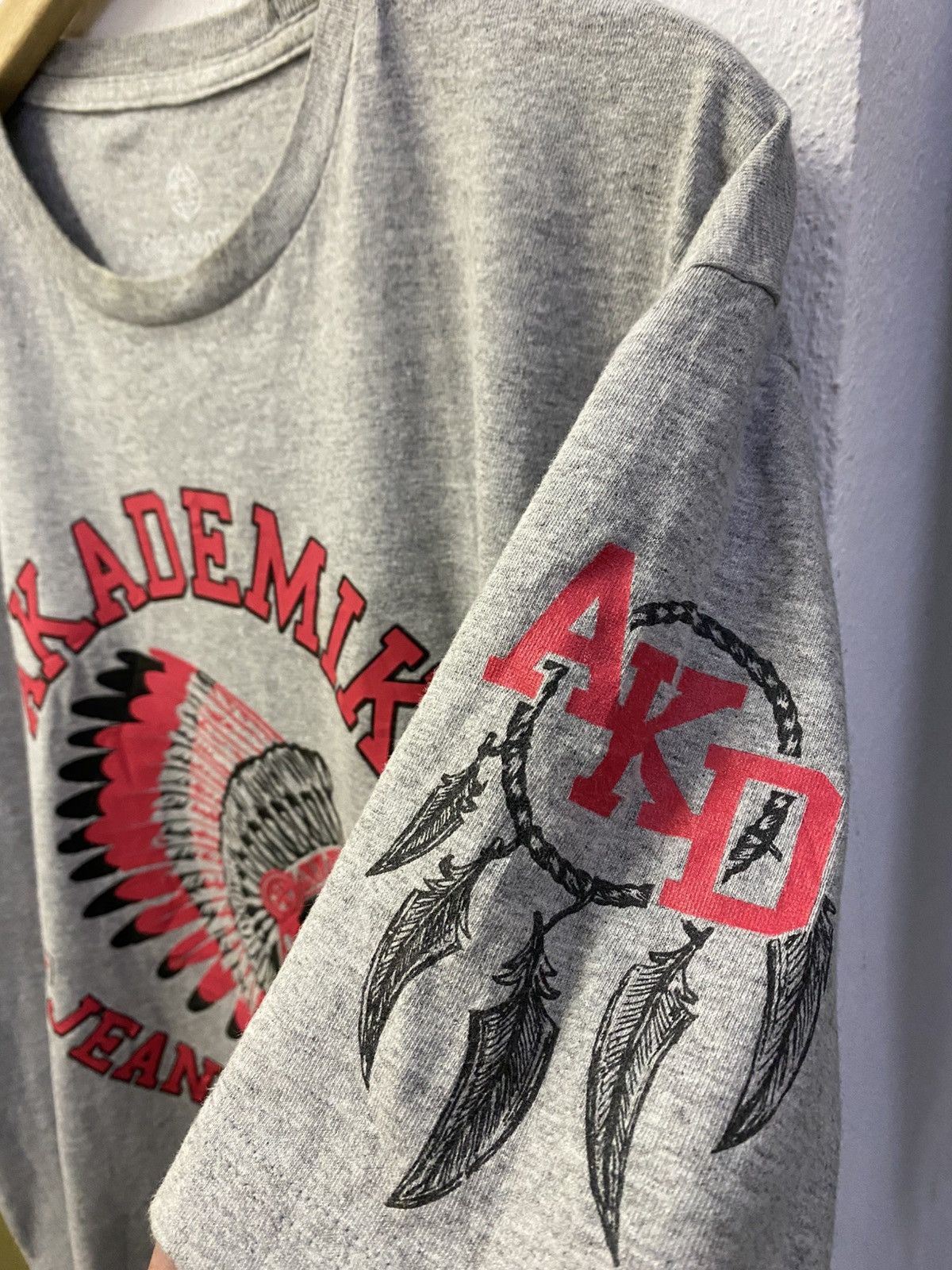 Akademiks × Vintage Rare Akademiks Jeanius Level Tee Size US L / EU 52-54 / 3 - 8 Thumbnail