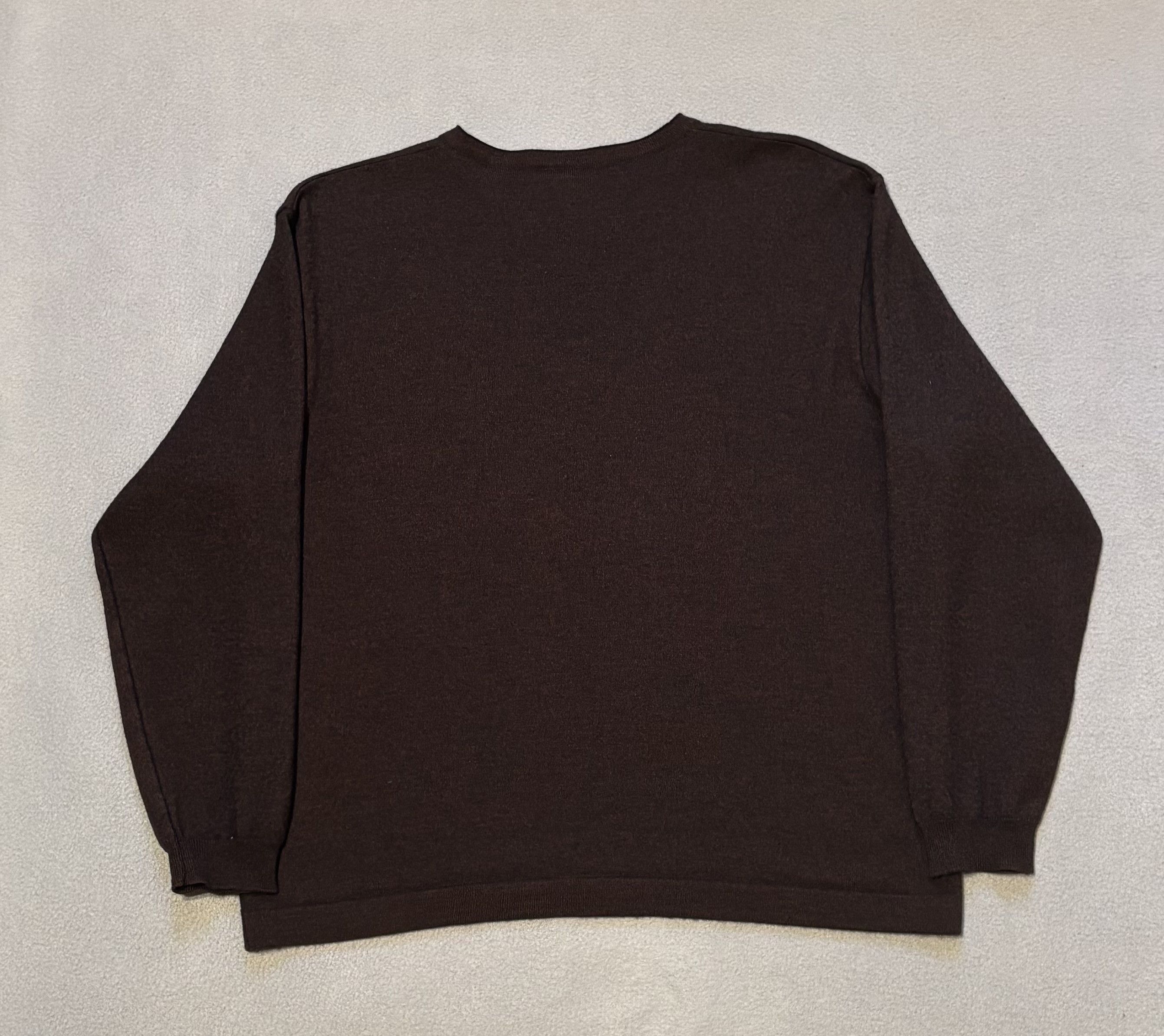 Versace Jeans Couture Versace Jeans Couture V-neck Sweater Size XXL Fit L Size US L / EU 52-54 / 3 - 8 Thumbnail
