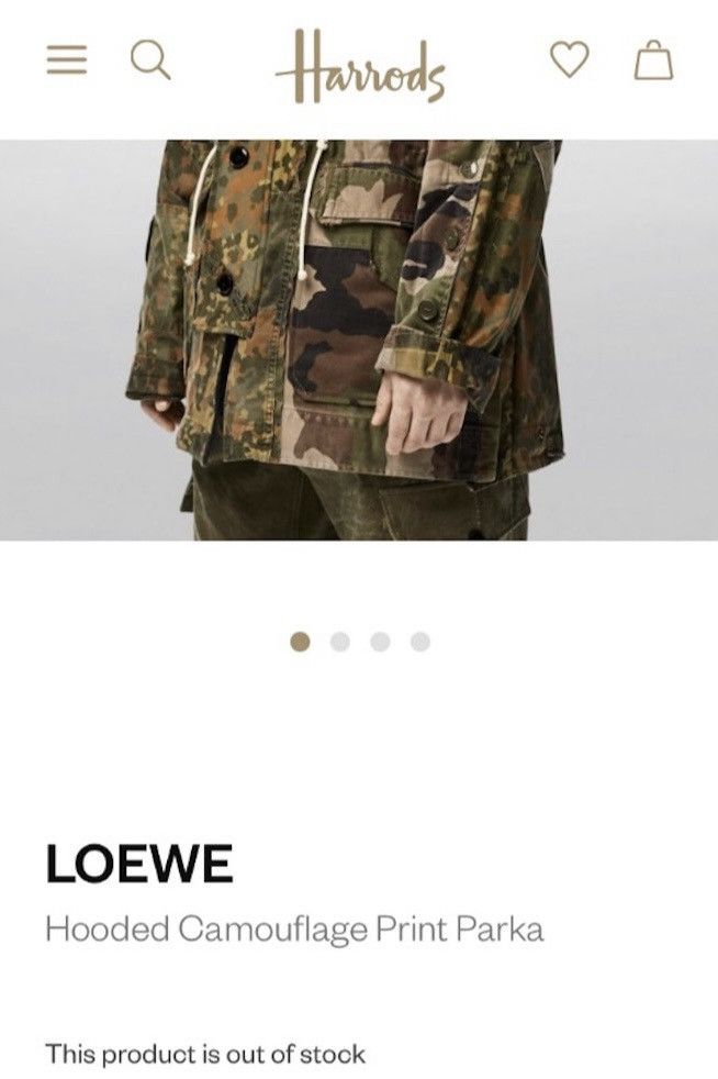 Loewe FW20 EYE LOEWE NATURE HOODED PARKA JACKET FLEECE LINING 48 Size US M / EU 48-50 / 2 - 15 Thumbnail