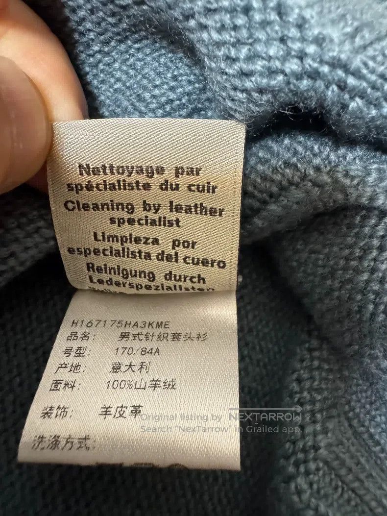 Hermes Hermes Cashmere Coat, 100% Goat Cashmere + lamb leather. G Size US M / EU 48-50 / 2 - 7 Thumbnail