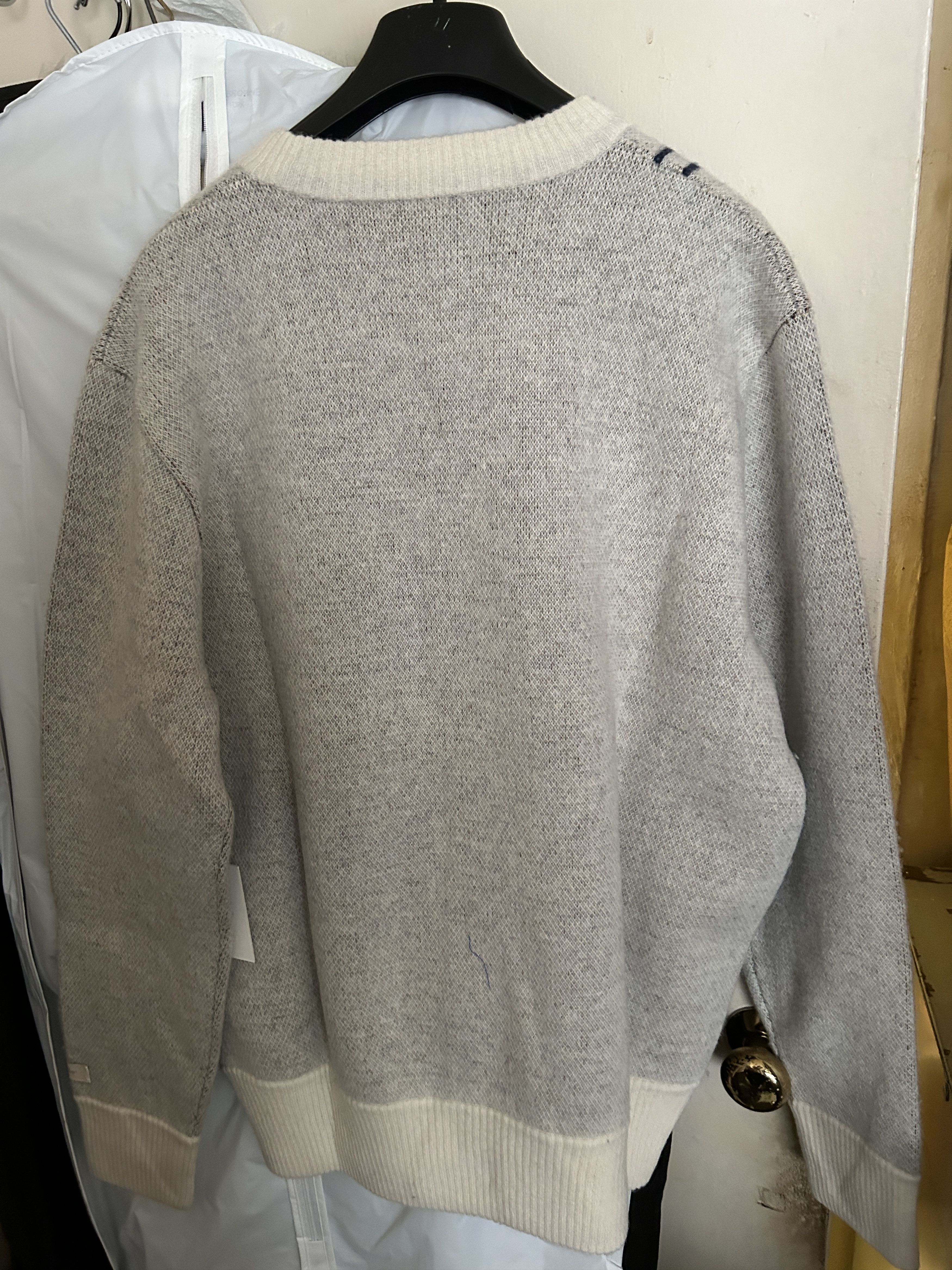 Aime Leon Dore Molina Tape up Sweater Picasso crewneck Wool F/W 20 Size US M / EU 48-50 / 2 - 12 Thumbnail