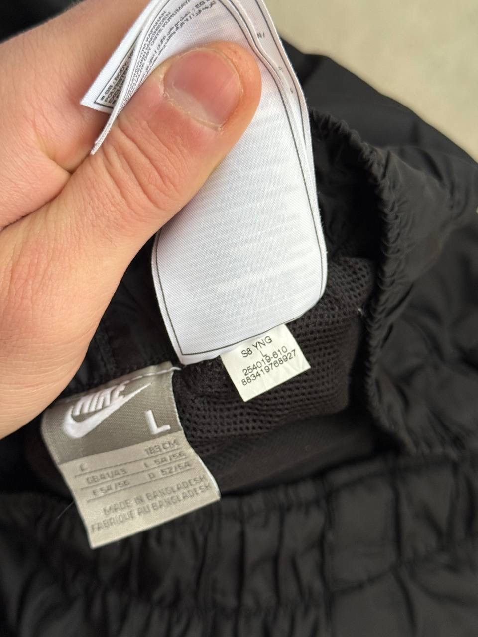 Nike Vintage Rare 90s Nylon Retro Track Suit Nike Size US L / EU 52-54 / 3 - 24 Thumbnail