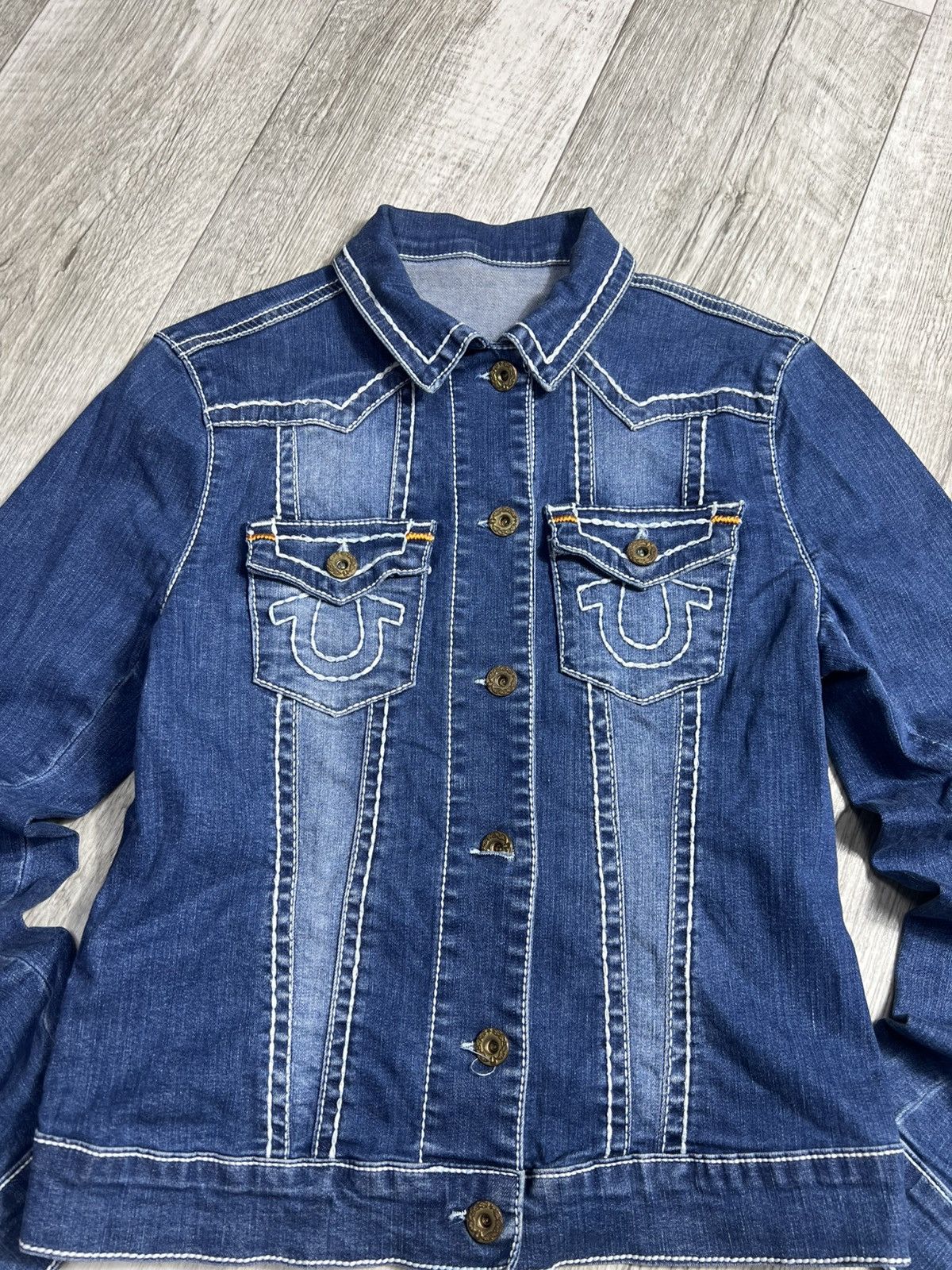 True Religion True Religion Faux fur Denim Jacket Y2k if six was nine LGB Size XL / US 12-14 / IT 48-50 - 4 Thumbnail