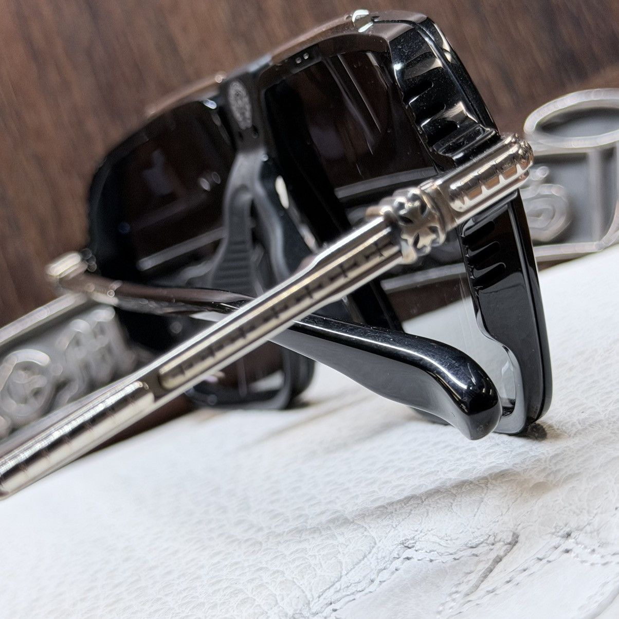 Chrome Hearts Chrome Hearts DRIPPY 1/1 Sunglasses Size ONE SIZE - 9 Thumbnail