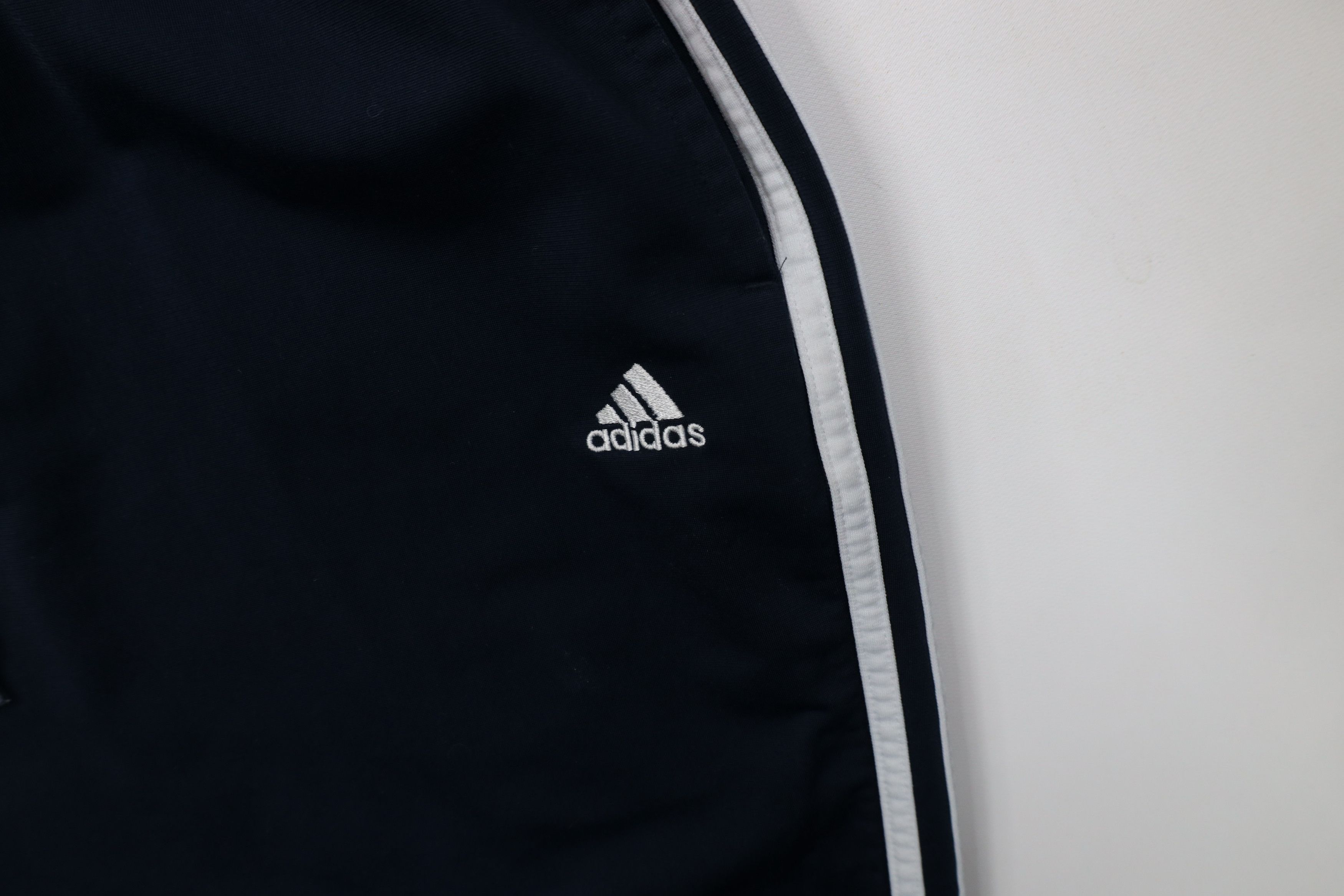 Adidas Vintage Y2K Adidas Wide Leg Sweatpants Pants Navy Blue Size US 38 / EU 54 - 5 Thumbnail