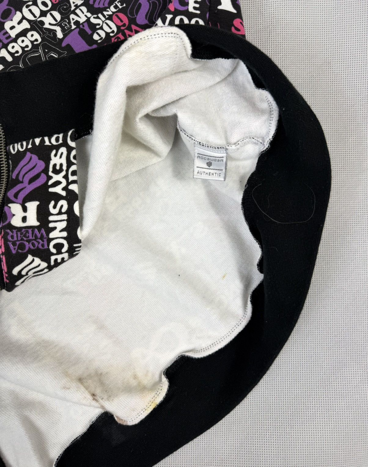 Rocawear 3XL Baggy Rocawear All Over Print Vintage Zipped Boxy Fit Size US XXL / EU 58 / 5 - 6 Thumbnail