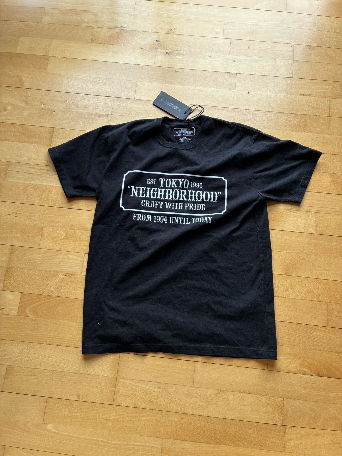 Neighborhood Neighborhood logo tee Size US L / EU 52-54 / 3 - 1 Thumbnail