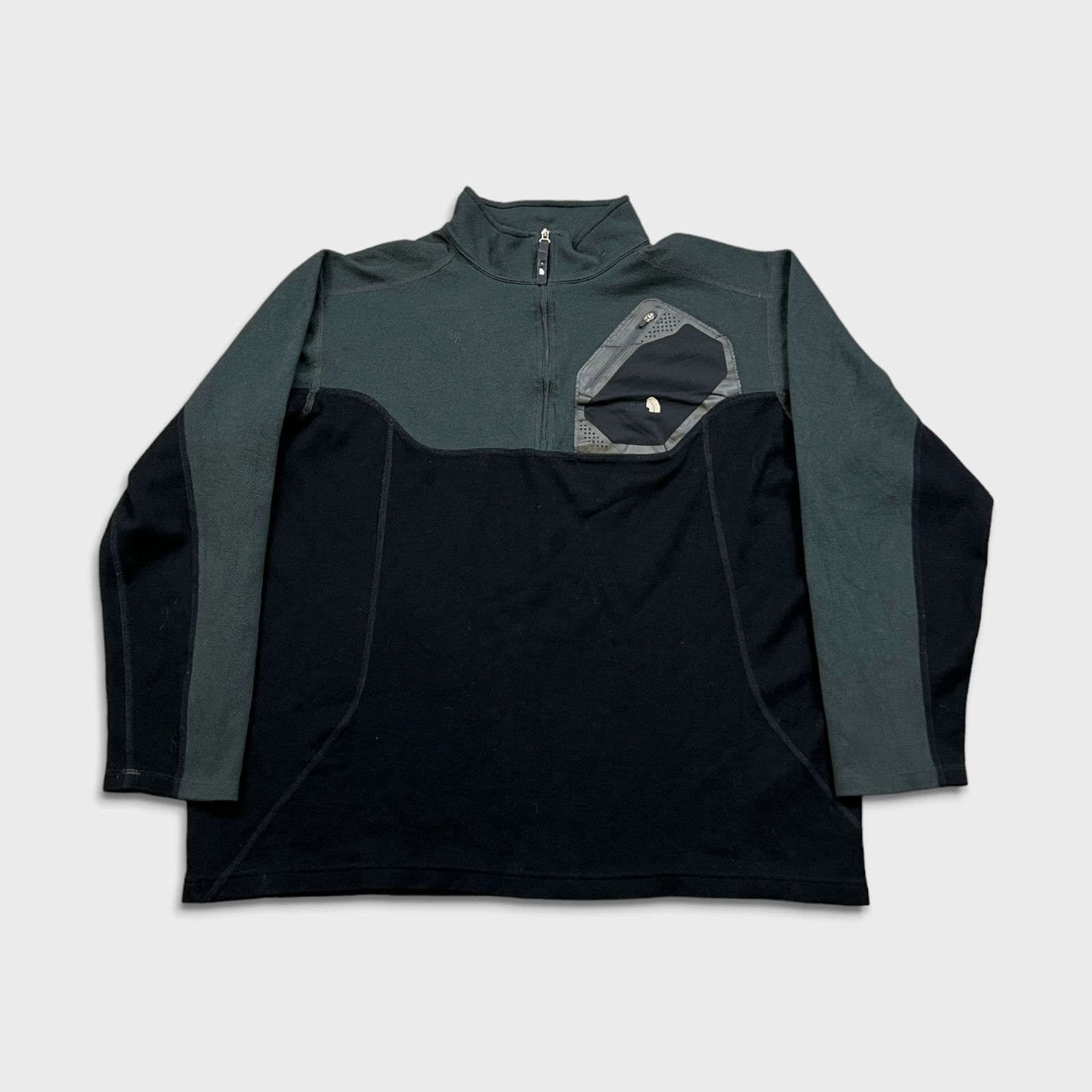 The North Face × Vintage The North Face Fleece XL Flight Series 1/4 Zip Hiking Jacket Size US XL / EU 56 / 4 - 1 Thumbnail