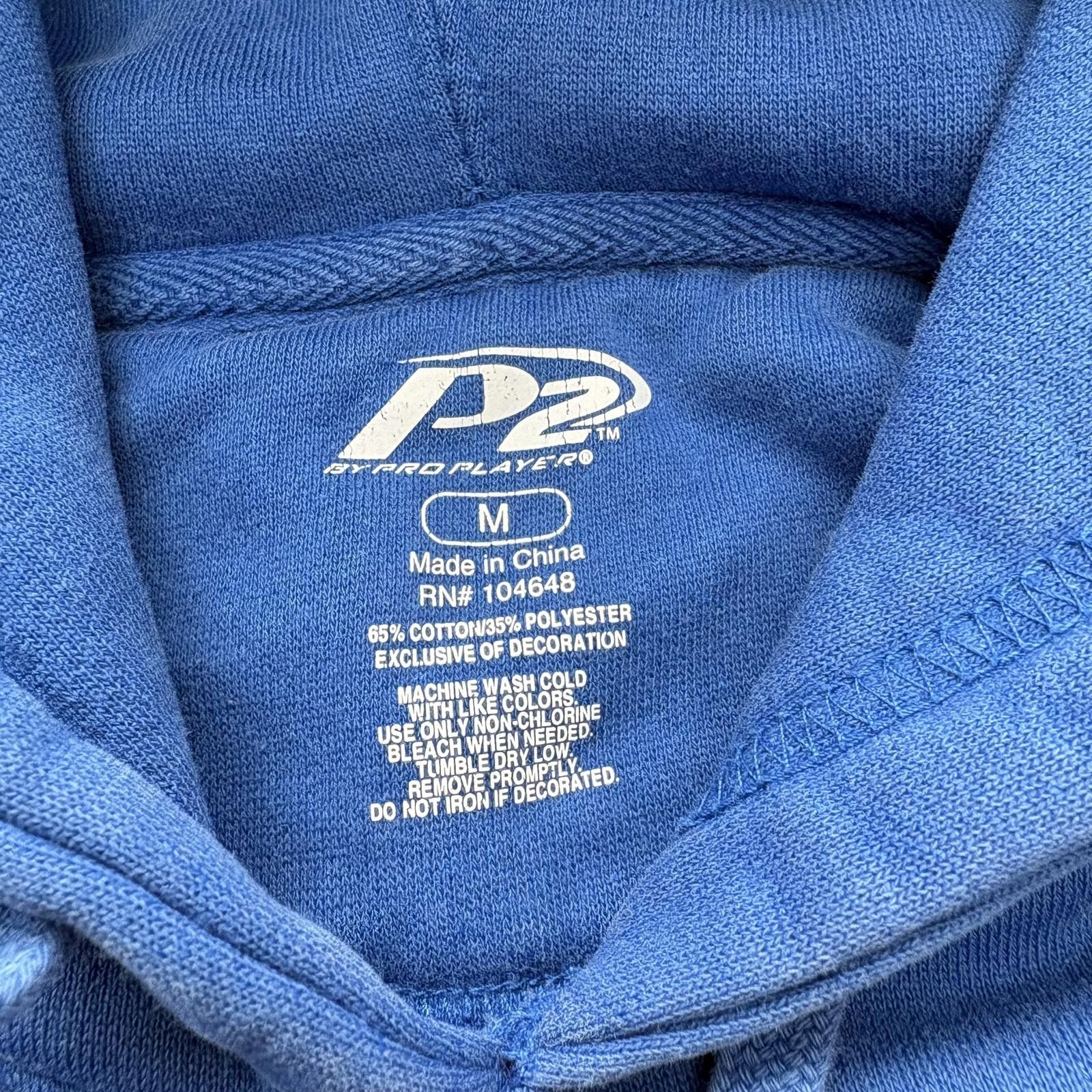 Pro Player Vintage Y2K University Of Memphis Tigers Embroidered Hoodie Size US M / EU 48-50 / 2 - 3 Thumbnail