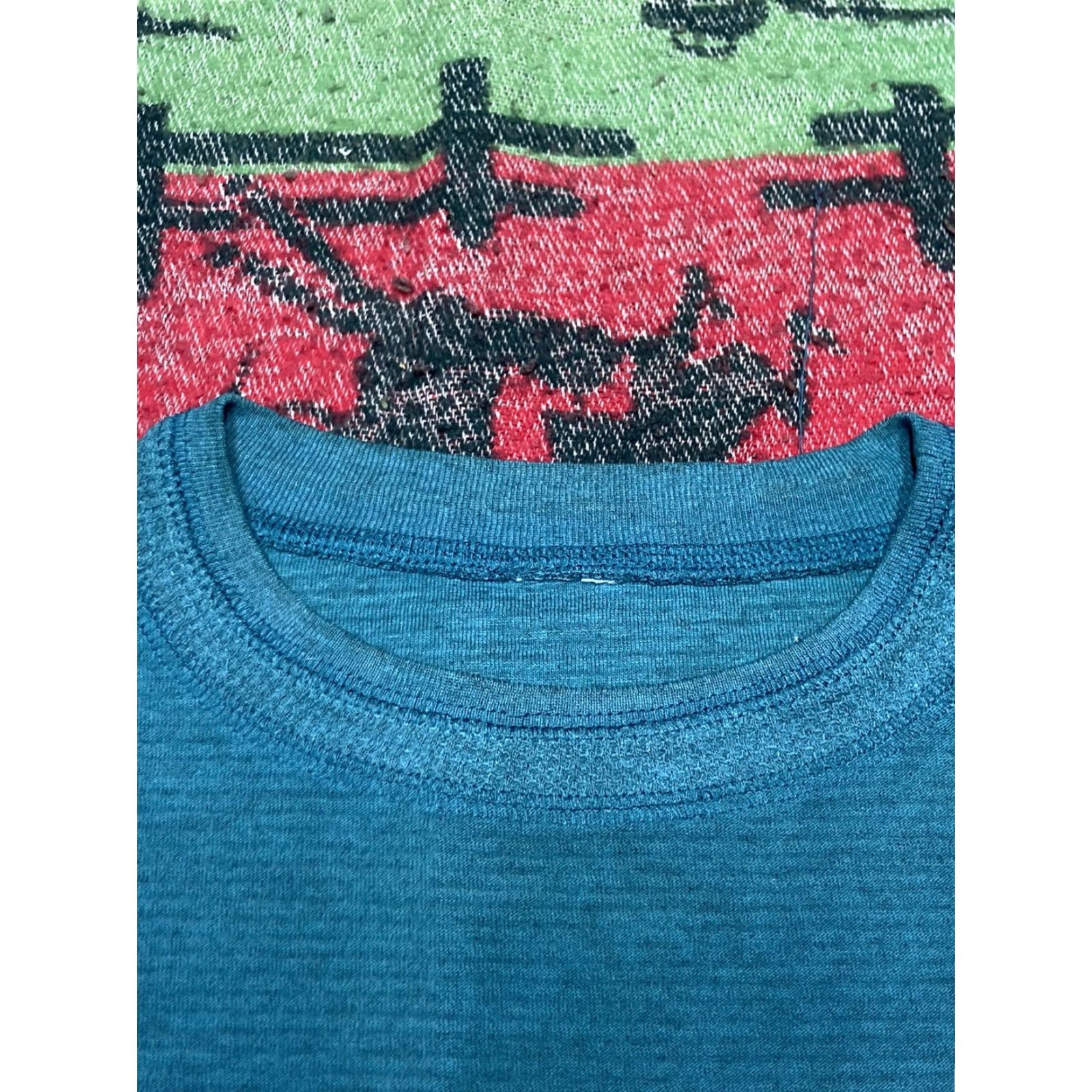 Mickey Unlimited VINTAGE 90s Disney t shirt Mickey Mouse genuine wear art graphic striped XL Size US XL / EU 56 / 4 - 6 Thumbnail
