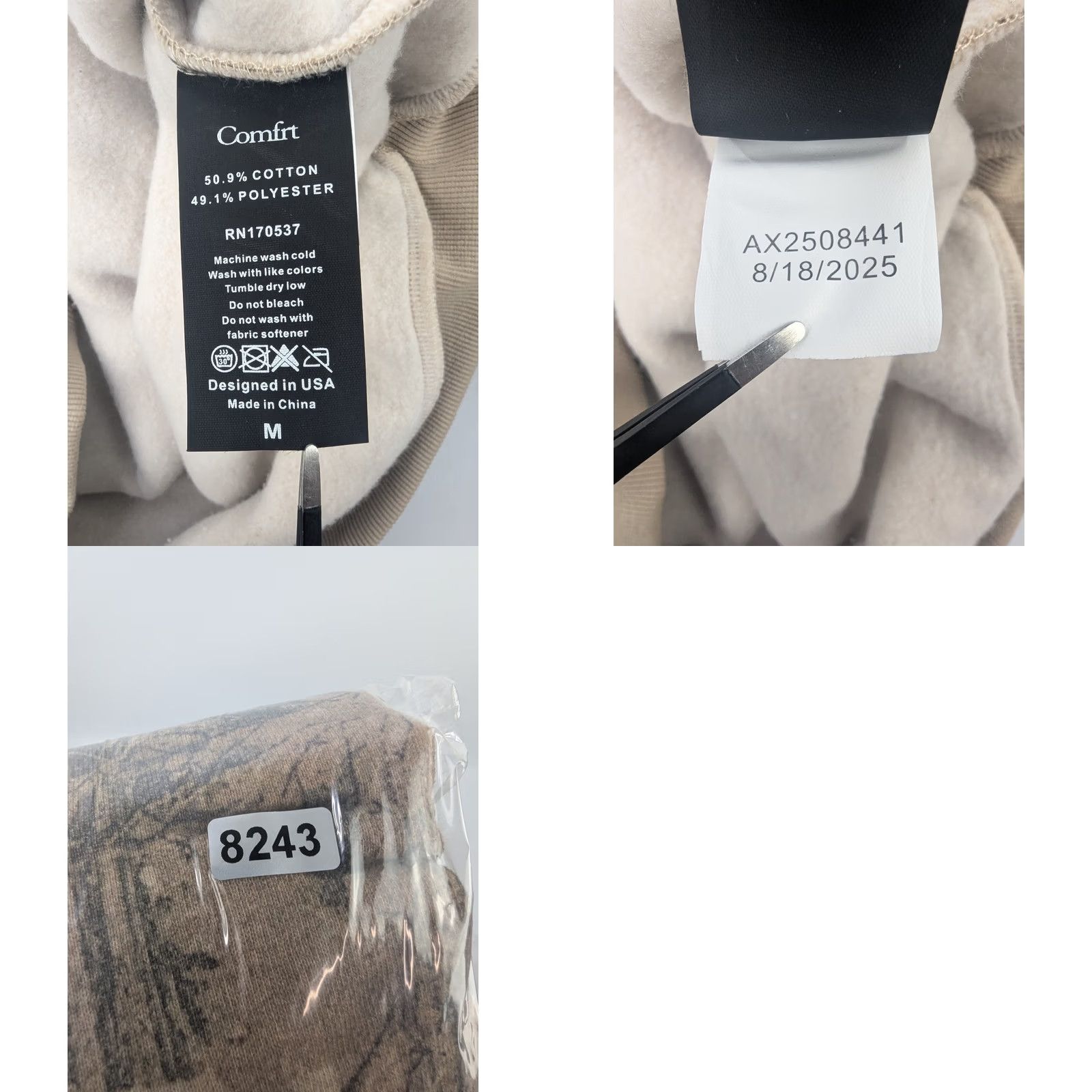Vintage Comfrt Collection Camouflage Hoodie Size Medium Unisex Adults Long Sleeve Pullover Sweatshirt Oversized Hooded Fleece Cotton Size US M / EU 48-50 / 2 - 9 Thumbnail