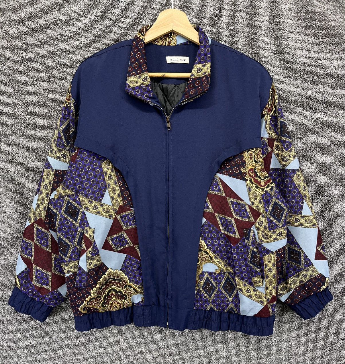 Japanese Brand Vintage Accell Ando Japanese Rare Zip Up Jacket Size US L / EU 52-54 / 3 - 1 Thumbnail