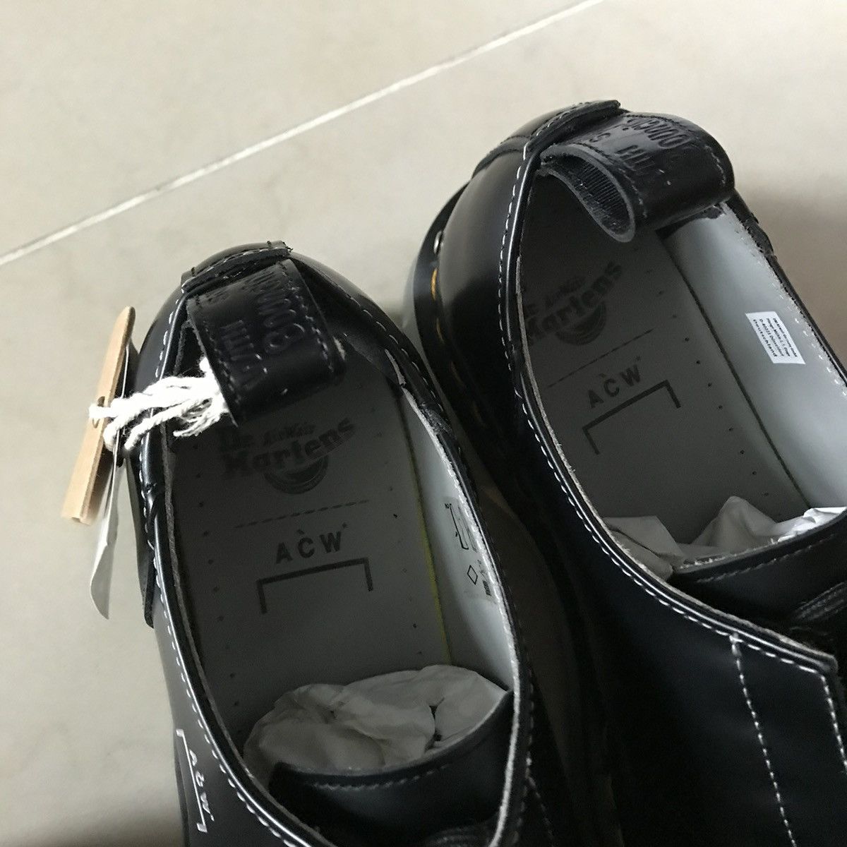 A-COLD-WALL* × Dr. Martens A-Cold-Wall* x Dr Martin Leather shoes Size US 8 / EU 41 - 4 Thumbnail