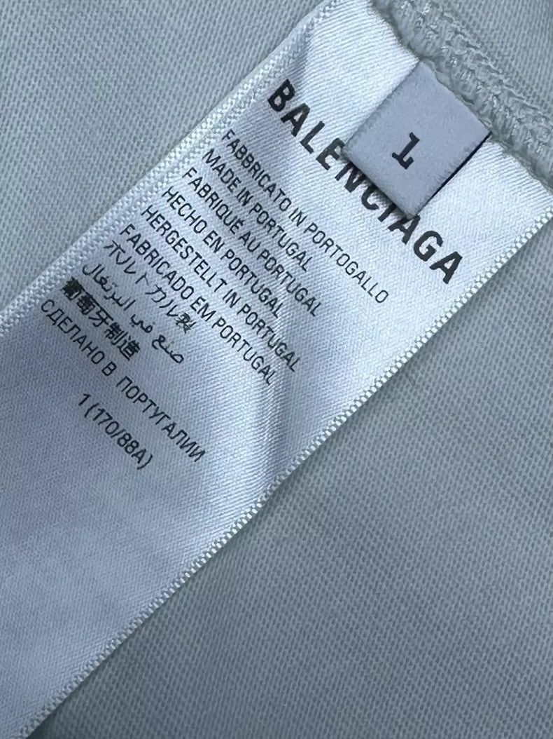 Balenciaga Balenciaga Balenciaga SS23 Embroidered Logo TShirt -2507 Size US L / EU 52-54 / 3 - 9 Thumbnail