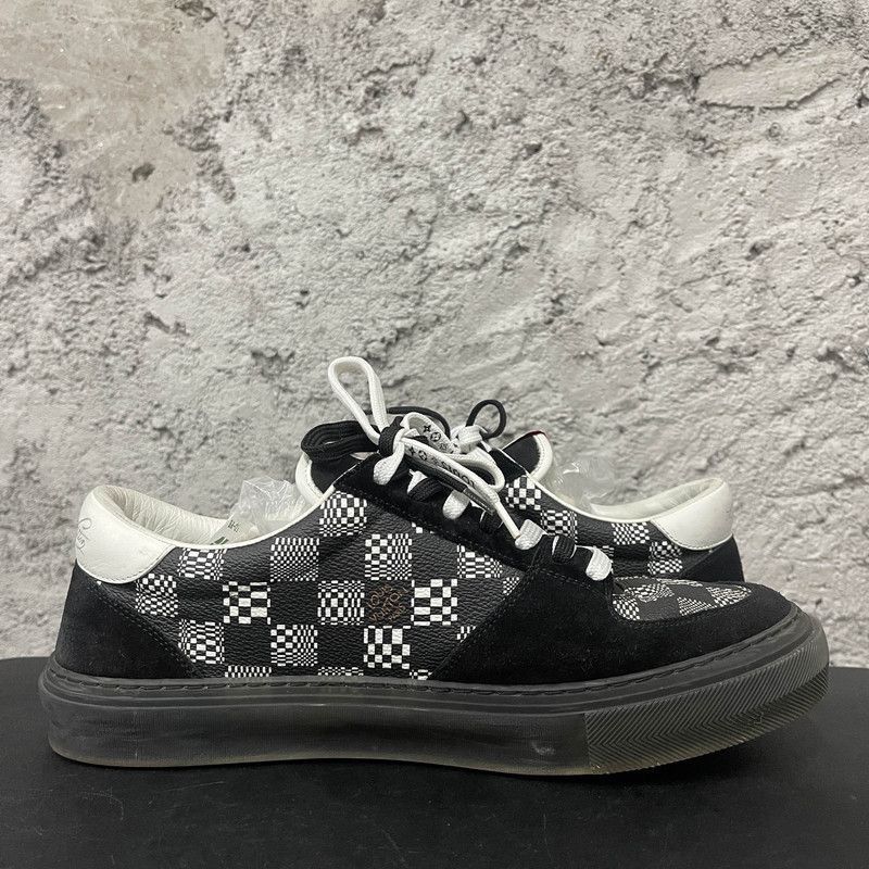 Louis Vuitton Louis Vuitton Ollie Black Low-Top Sneakers - Size US 9.5 / EU 42-43 - 7 Thumbnail