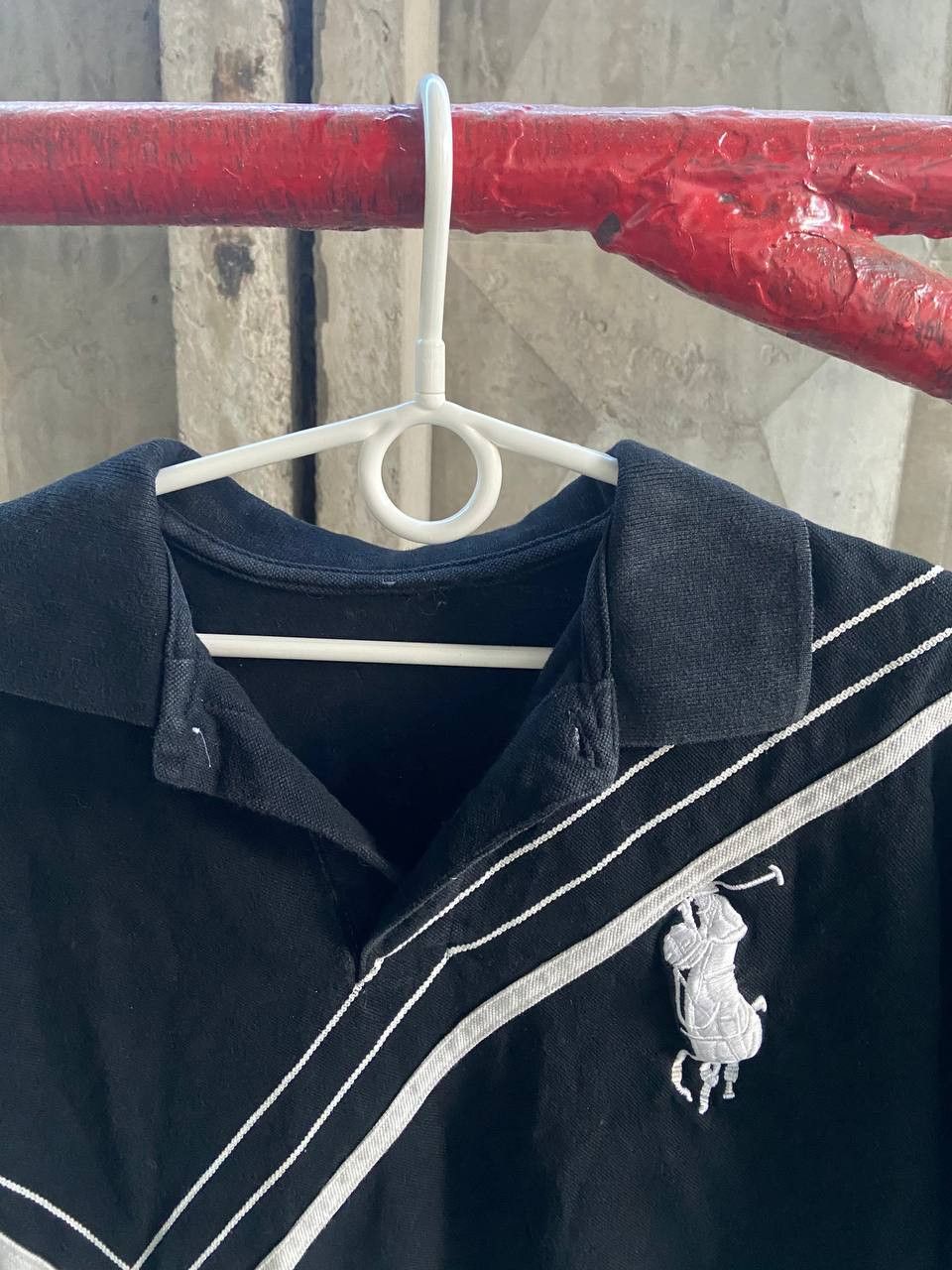 Polo Ralph Lauren Polo Ralph Lauren vintage Faded Y2K Polo Jersey Shirt Size US L / EU 52-54 / 3 - 4 Thumbnail