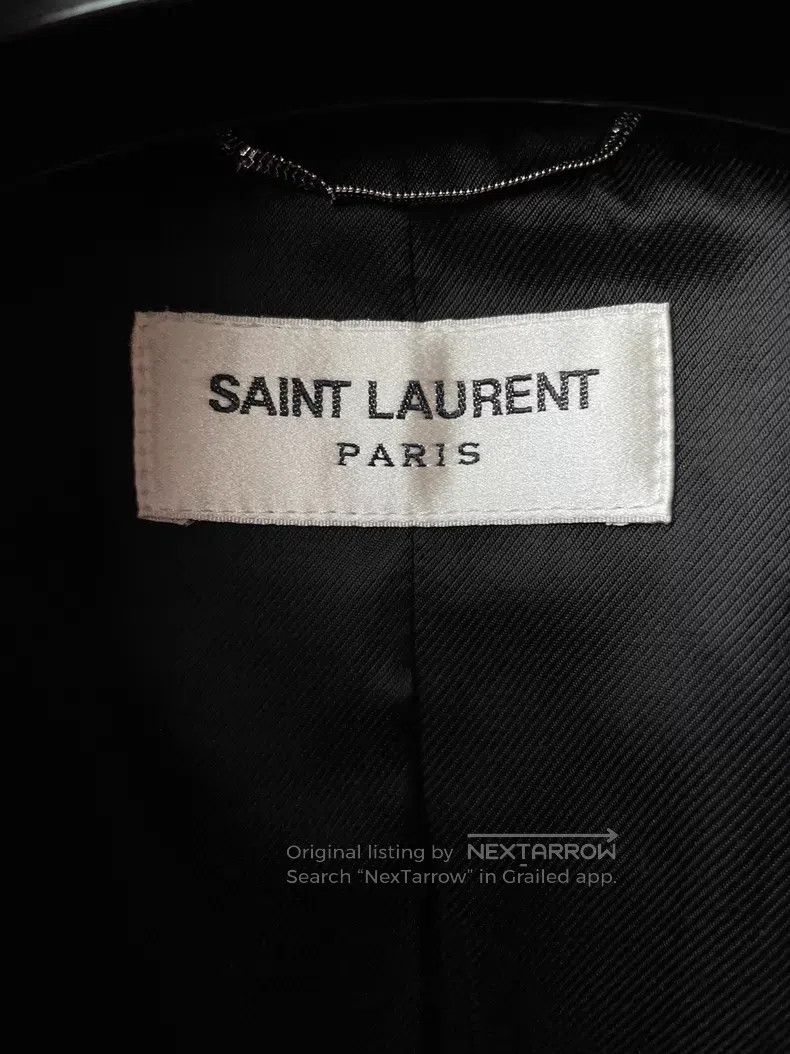 Saint Laurent Paris Saint Laurent Paris Wool Leather Baseball Jacket Size US M / EU 48-50 / 2 - 4 Thumbnail
