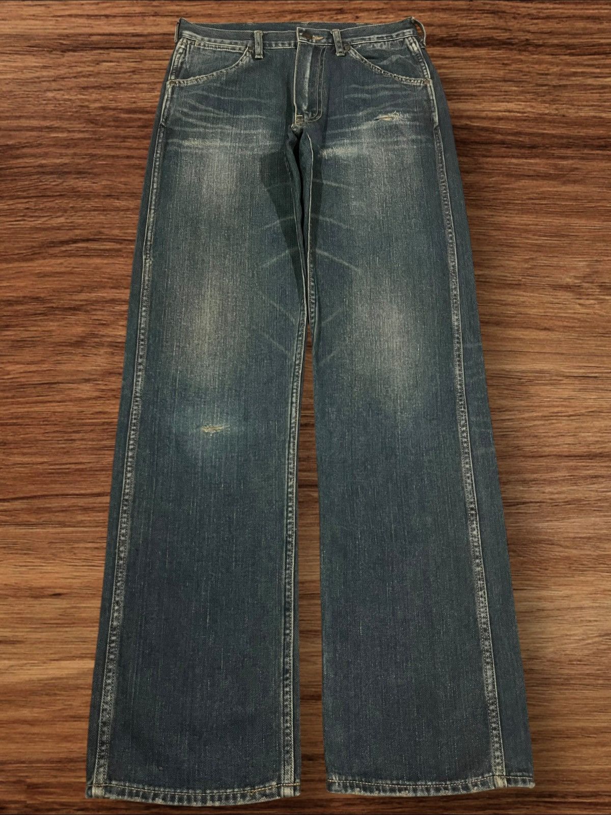 Bape Vintage OG A Bathing Ape by Nigo Indigo Blue Jeans Size US 29 - 1 Thumbnail