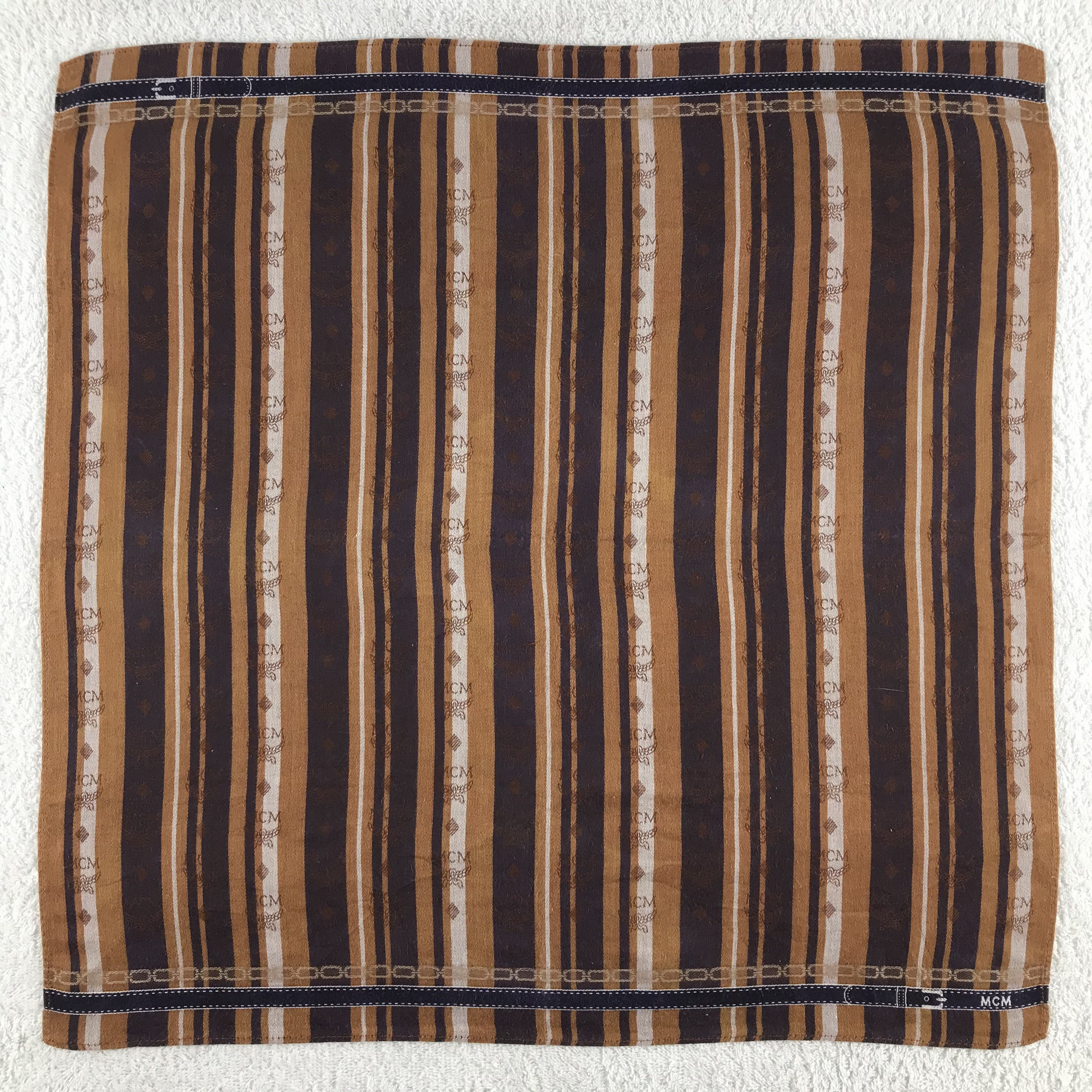 MCM × Vintage MCM Bandana / Handkerchief / Neckerchief - S186 Size ONE SIZE - 1 Thumbnail