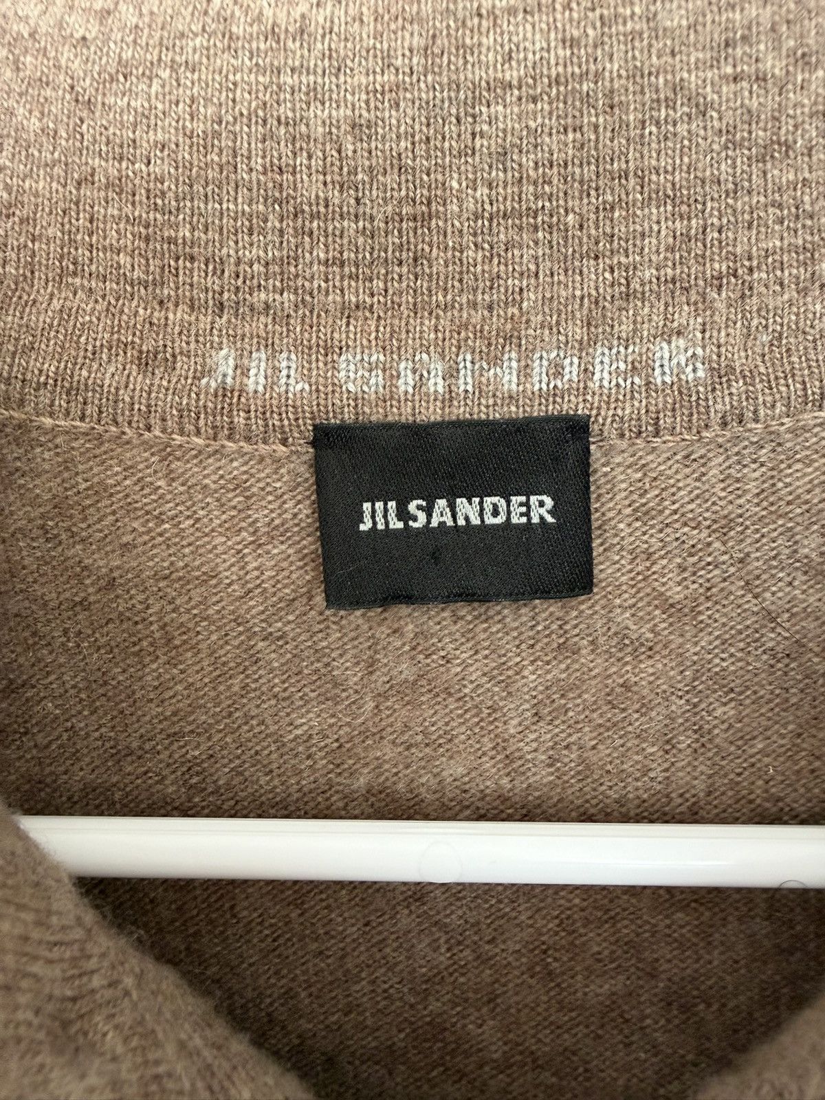 Jil Sander Jil Sander Brown Merino Wool Long Sleeve Polo Size US M / EU 48-50 / 2 - 4 Thumbnail