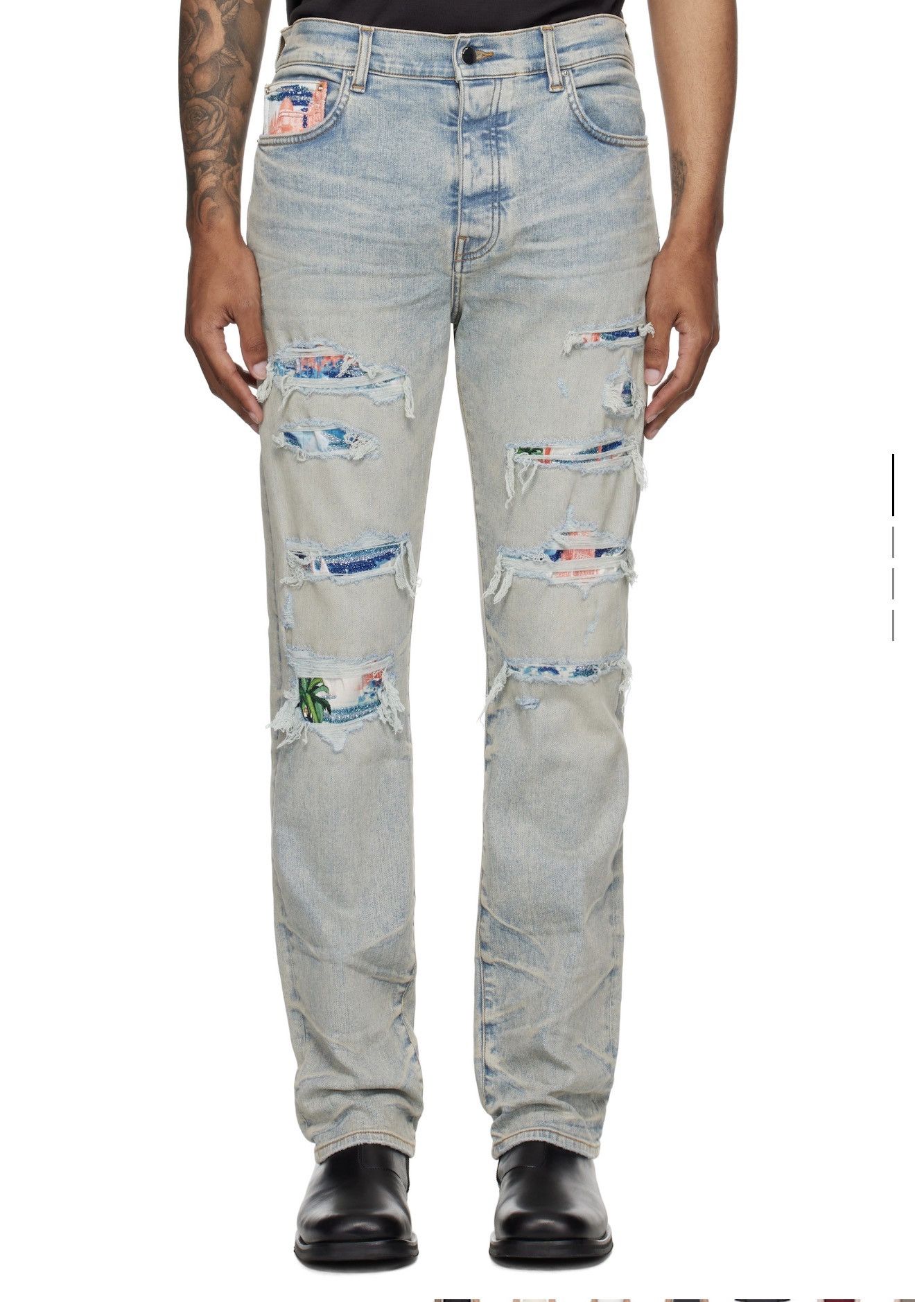 Amiri Amiri aloha thrasher jeans Size US 33 - 1 Thumbnail
