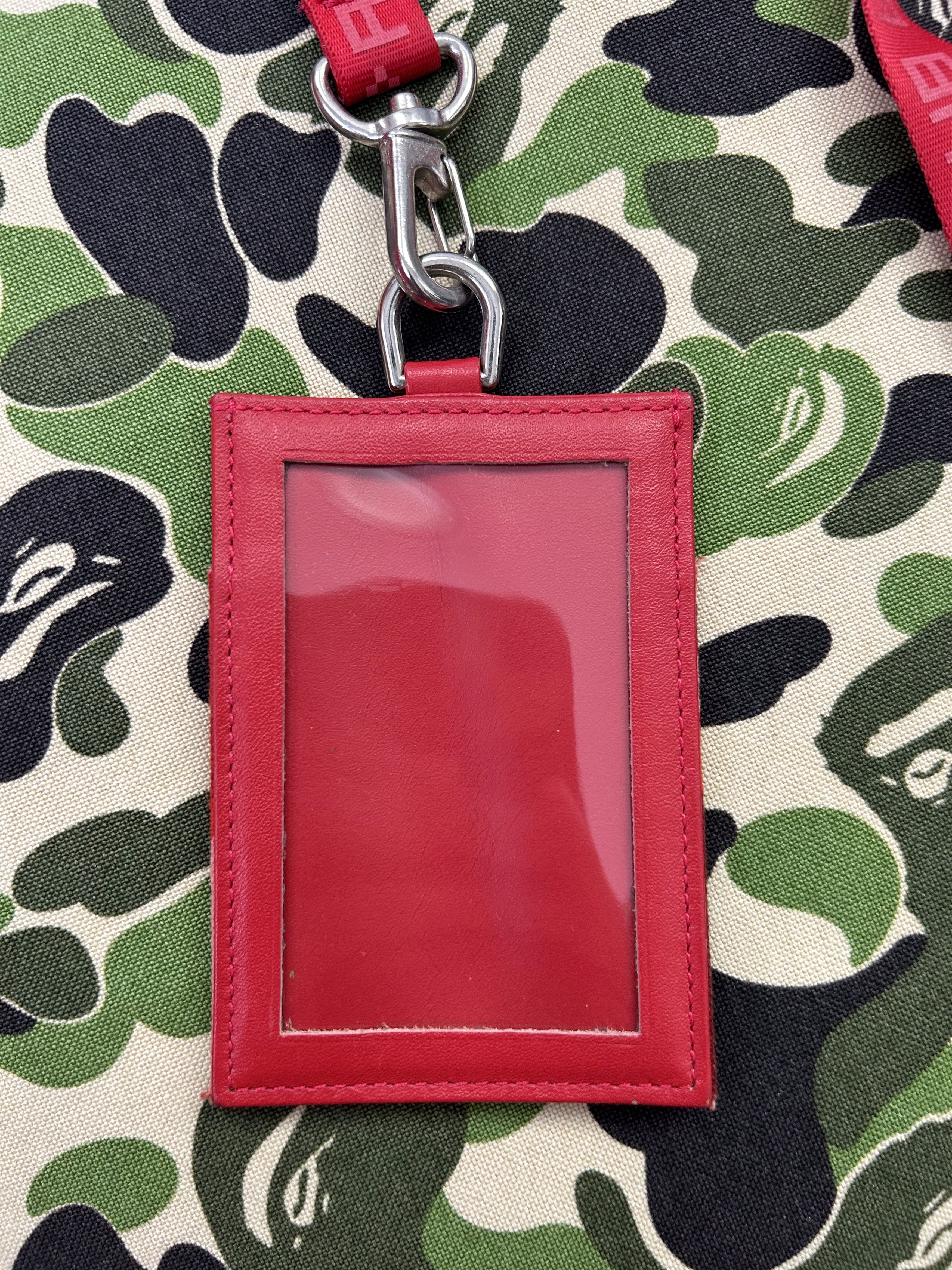 Bape Bape Red Flame Camo Lanyard Wallet Size ONE SIZE - 3 Thumbnail