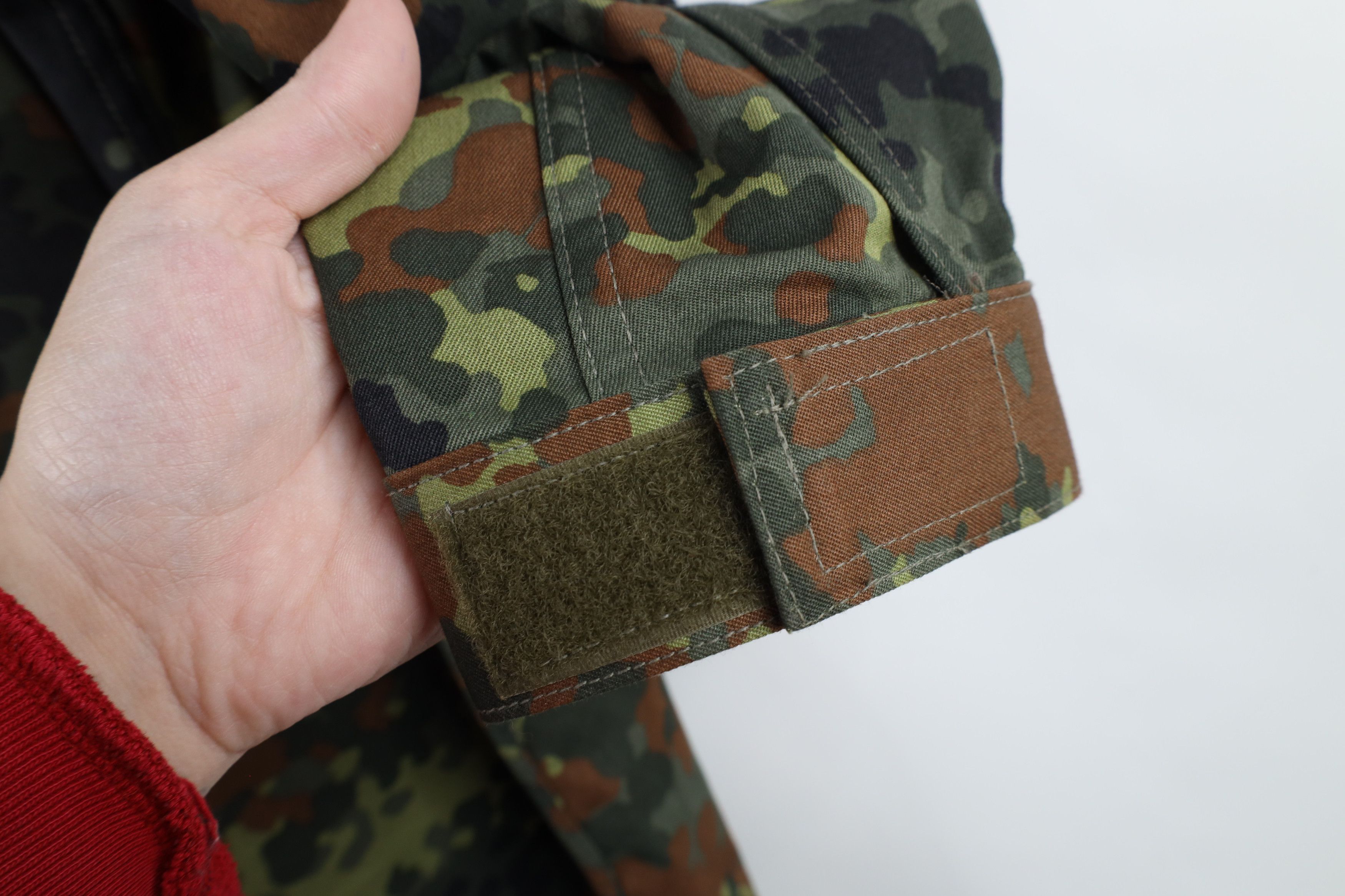 Vintage Vintage 90s German Military Camouflage Field Combat Jacket Size US XL / EU 56 / 4 - 11 Thumbnail