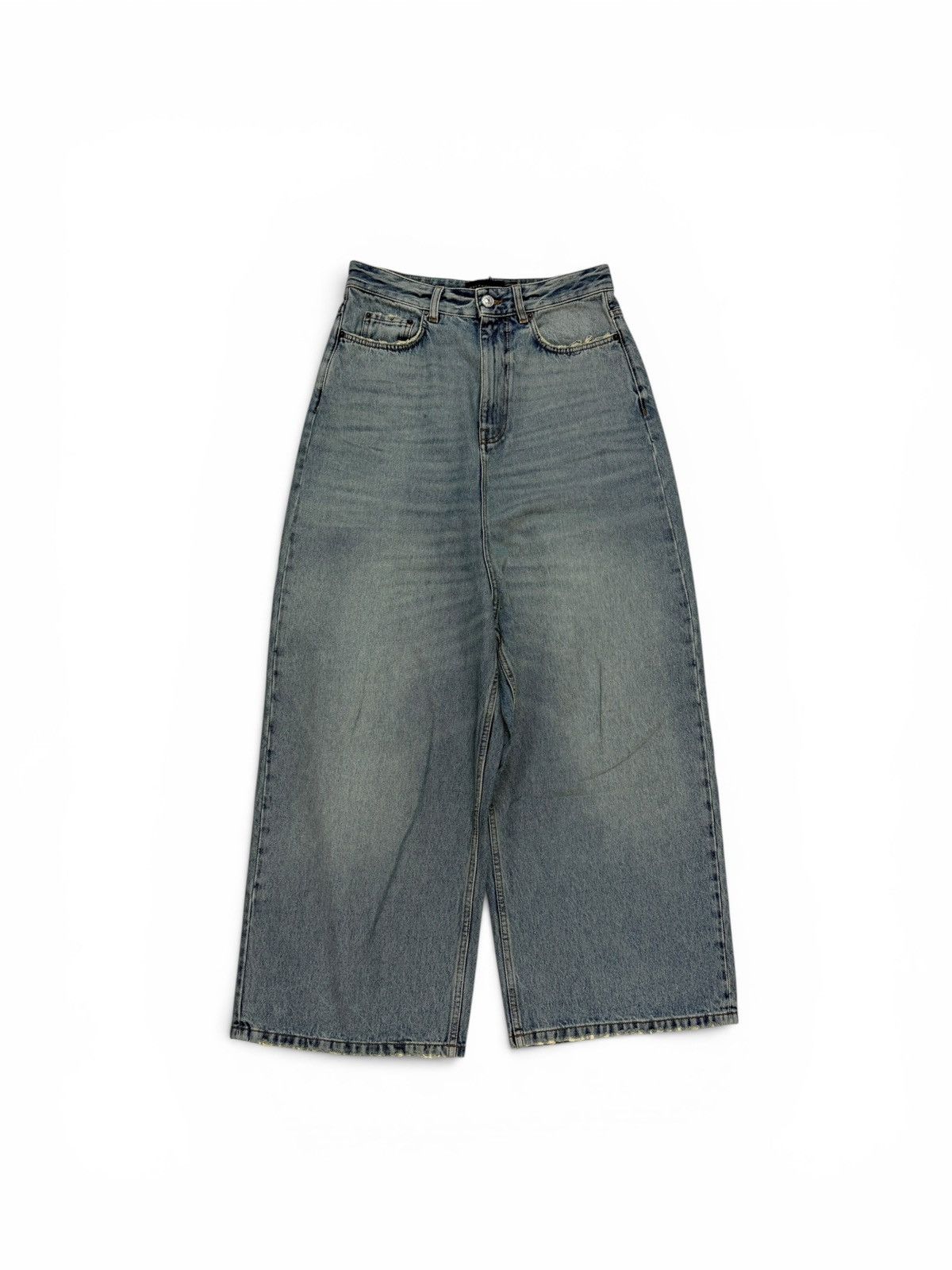 Balenciaga Balenciaga Low Crotch Baggy Denim Pants Size US 28 / EU 44 - 1 Thumbnail
