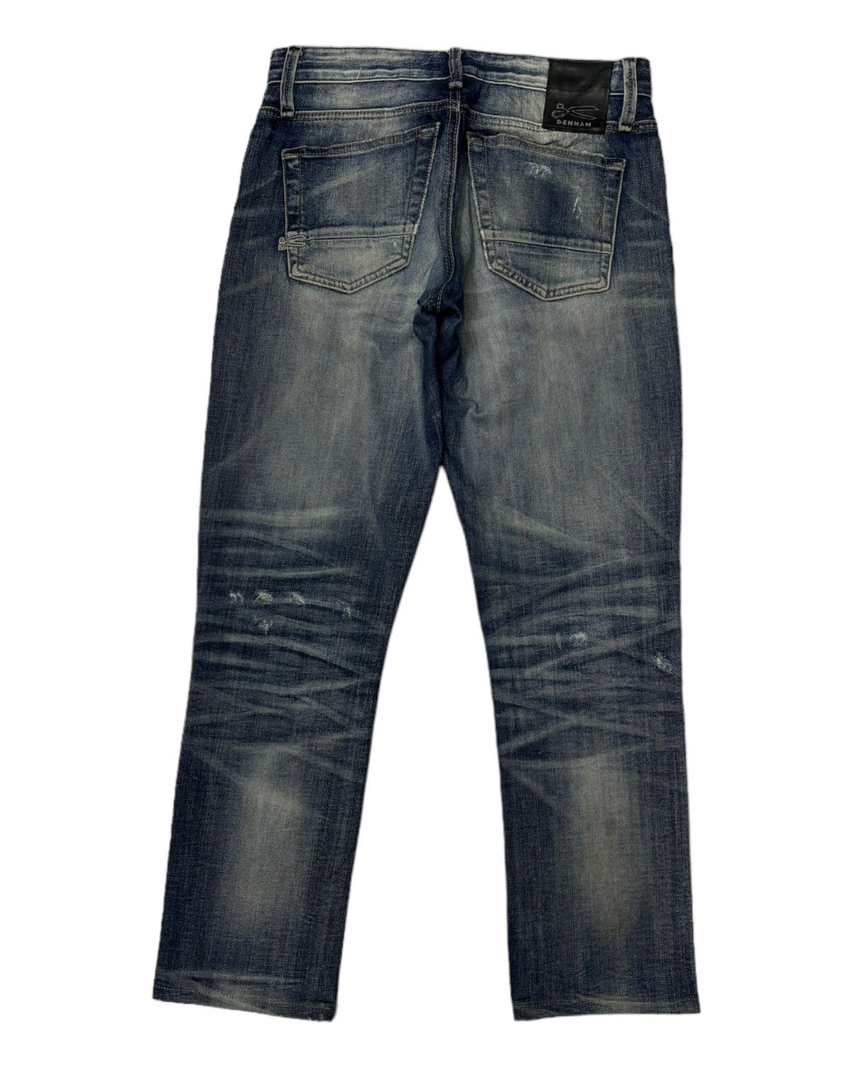 DENHAM DENHAM RAZOR SLIM FIT DISTRESSED DENIM JEANS Size US 29 - 2 Thumbnail